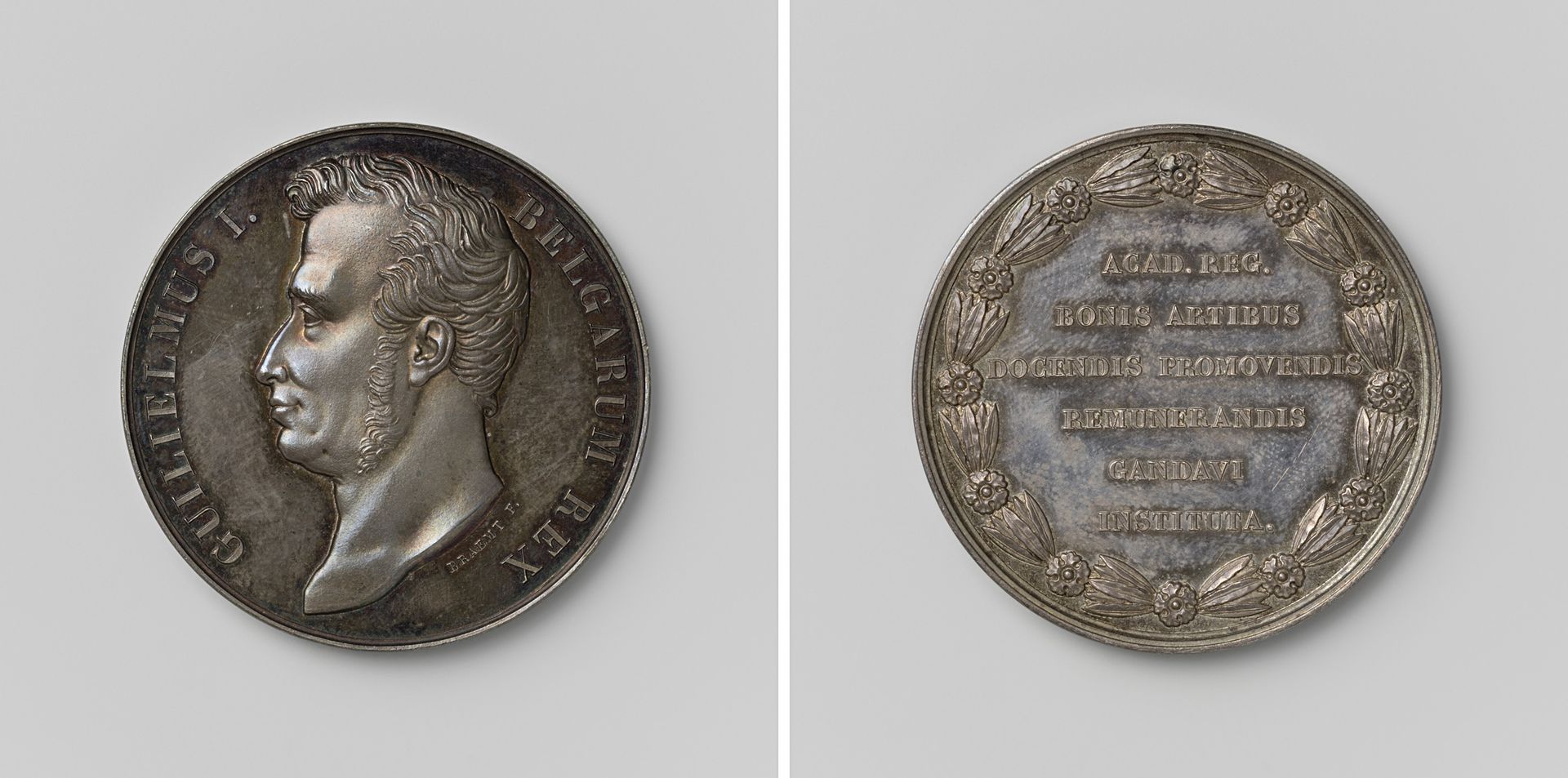 Instelling van de Koninklijke Akademie van Schone Kunsten te Gent, ter ere van Willem I, koning der Nederlanden by Anonymous
