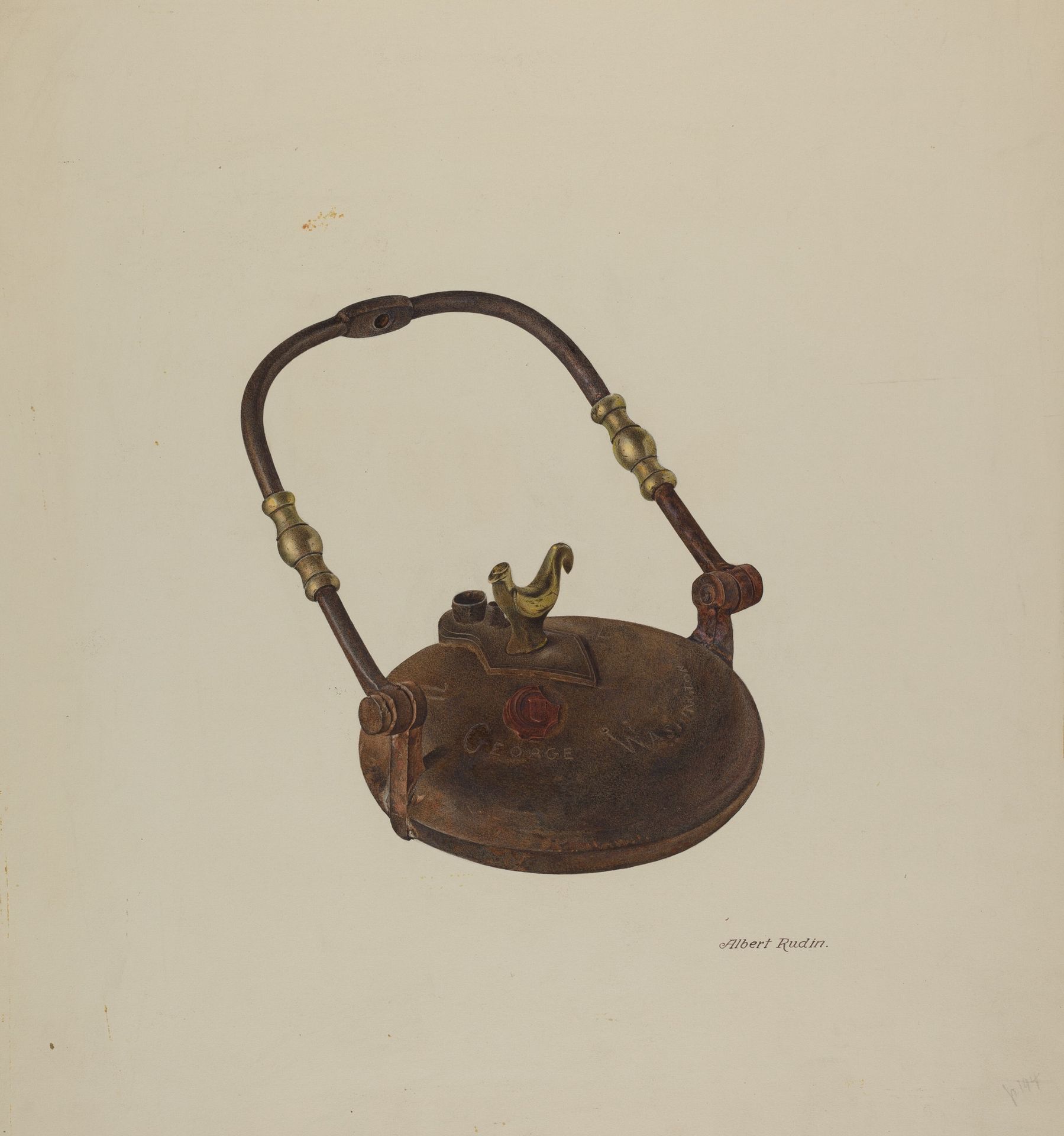 Camp Lamp by Albert Rudin