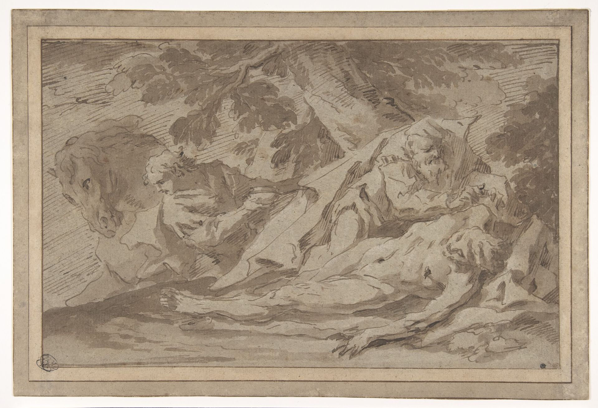 The Good Samaritan by Gaspare Diziani