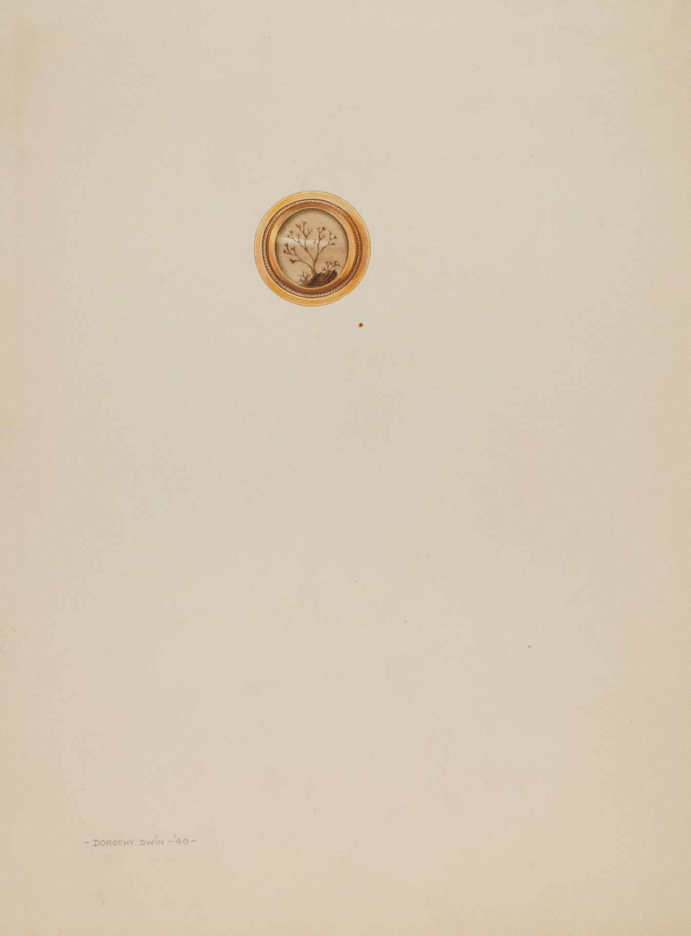 Cuff Link by Dorothy Dwin