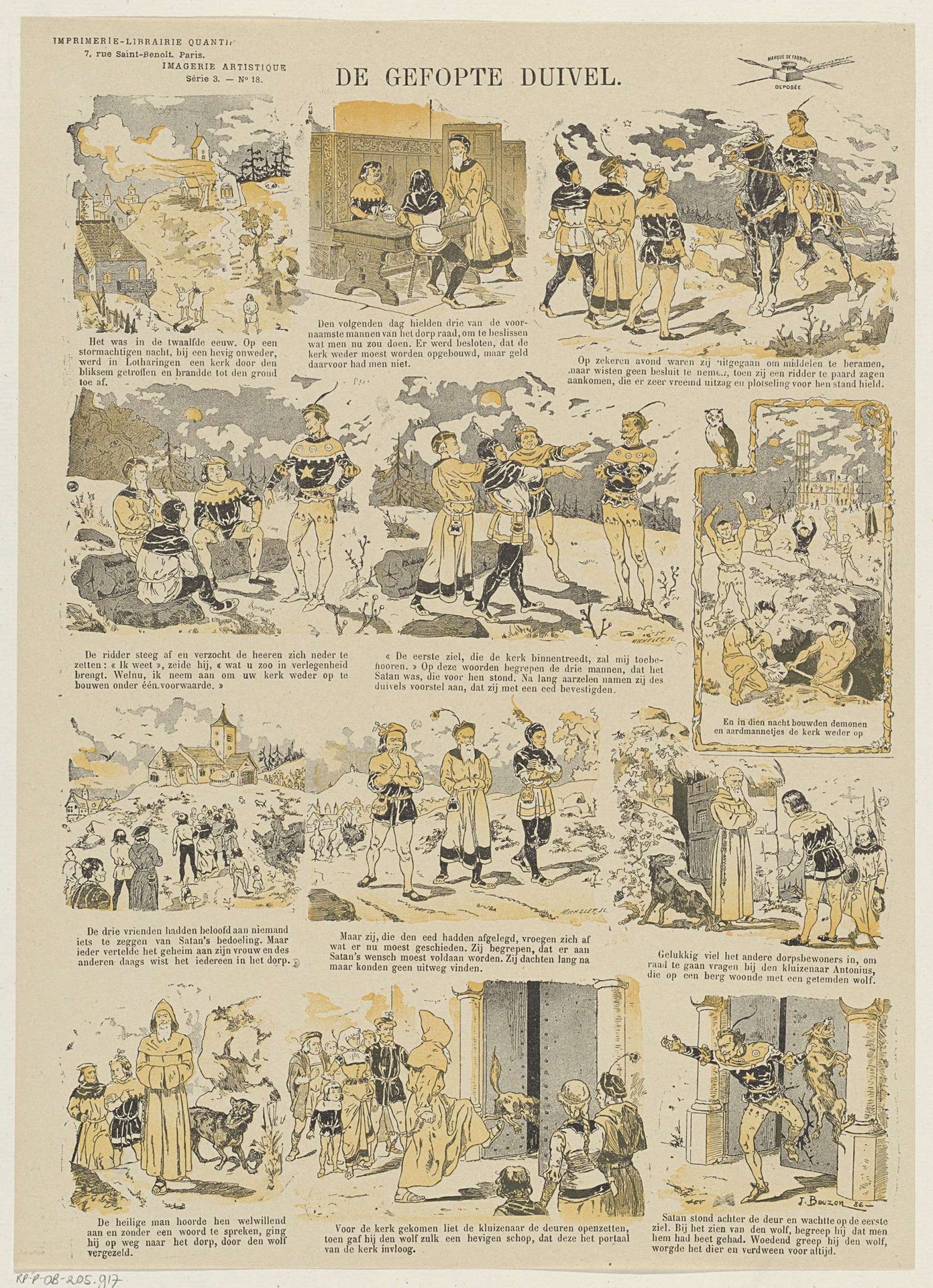 De gefopte duivel by Michelet