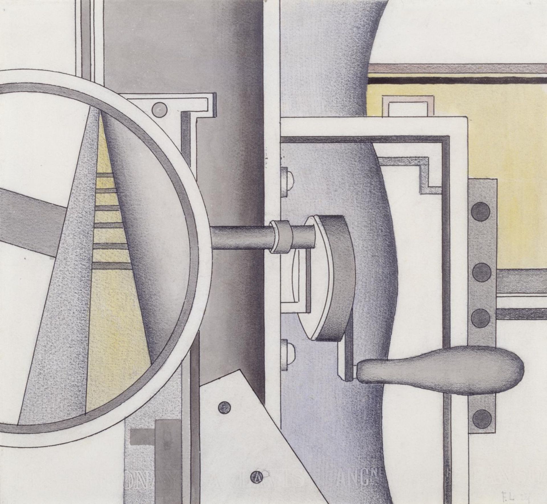 Mechanical Elements by Fernand Léger