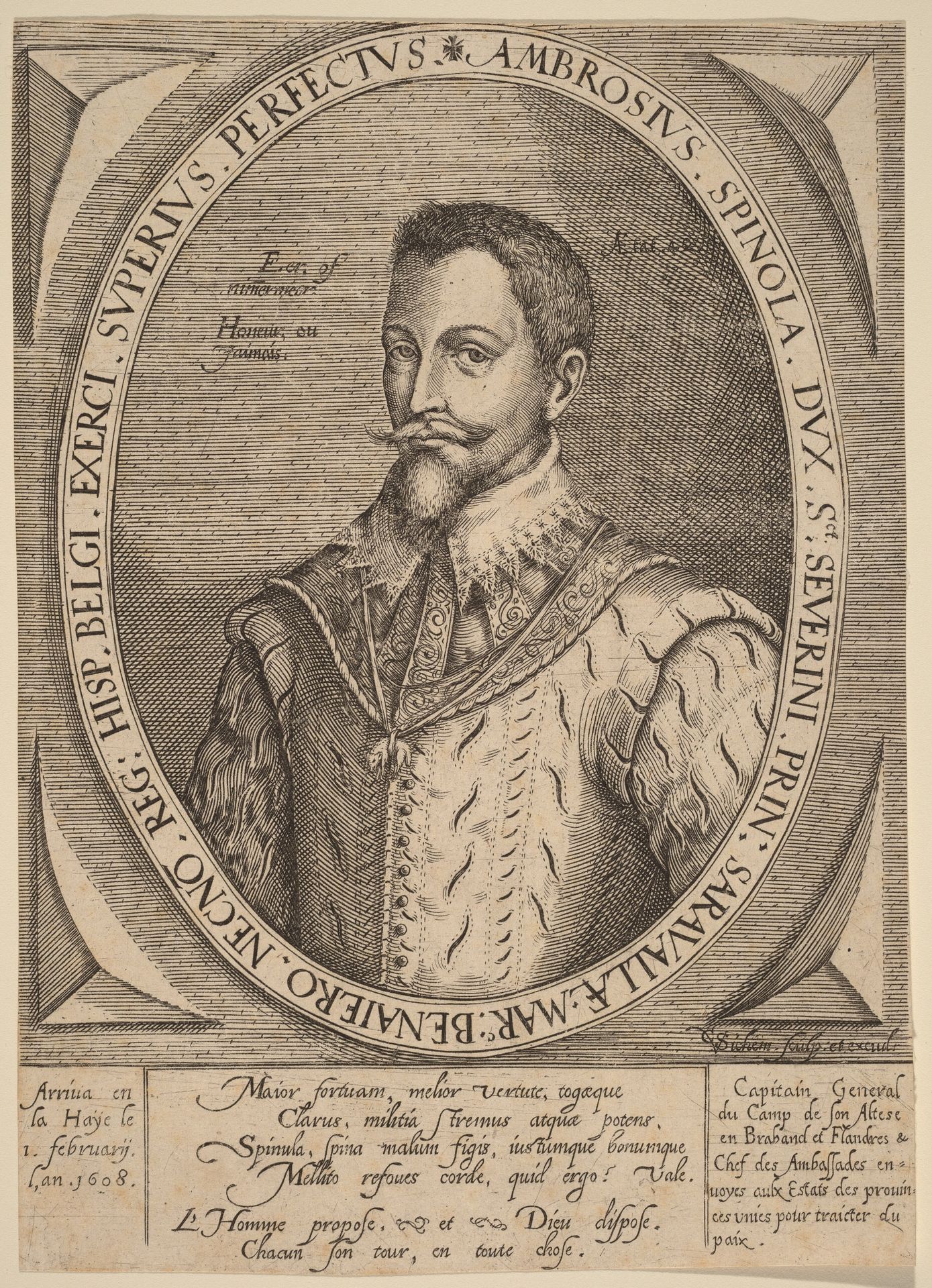 Ambrosius Spinola by Christoffel van Sichem I
