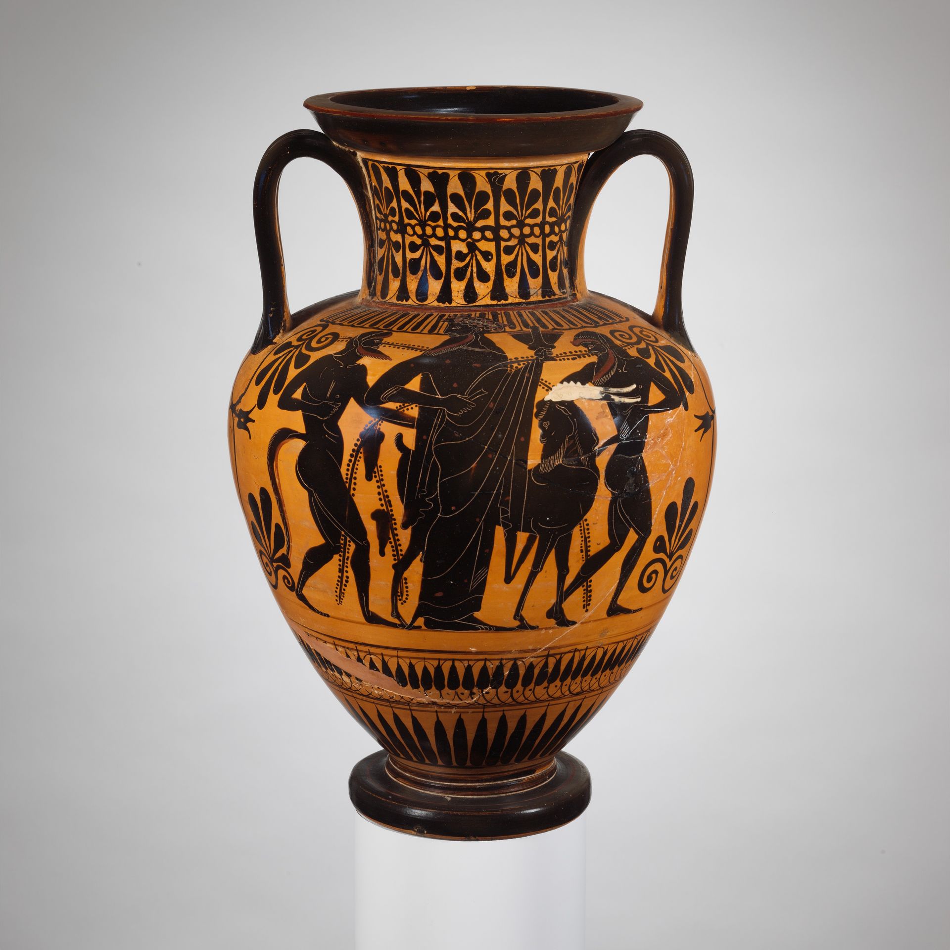 Terracotta neck-amphora (jar) by Leagros Group