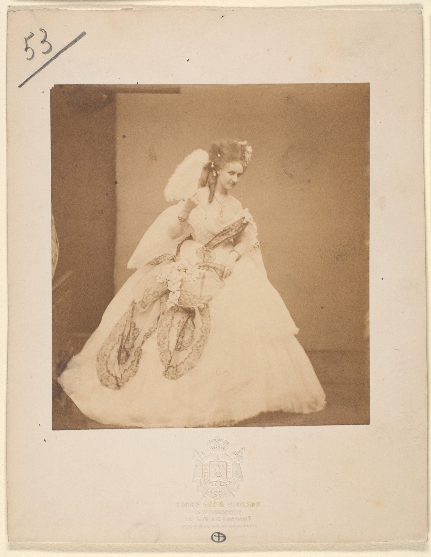 Le noeud de dentelle. "Ritrosetta" by Pierre-Louis Pierson