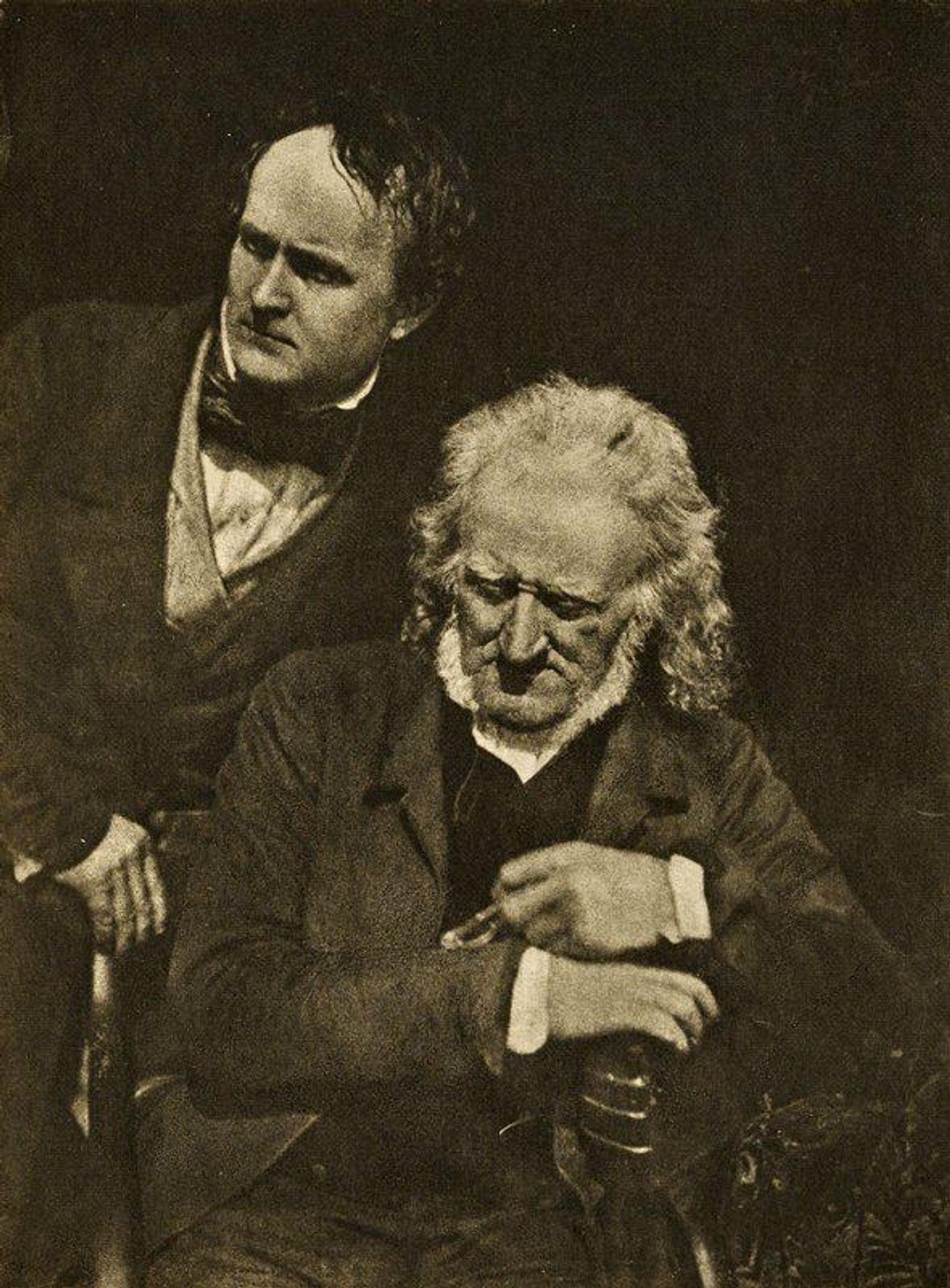 Handyside Ritchie and Wm. Henning by David Octavius Hill