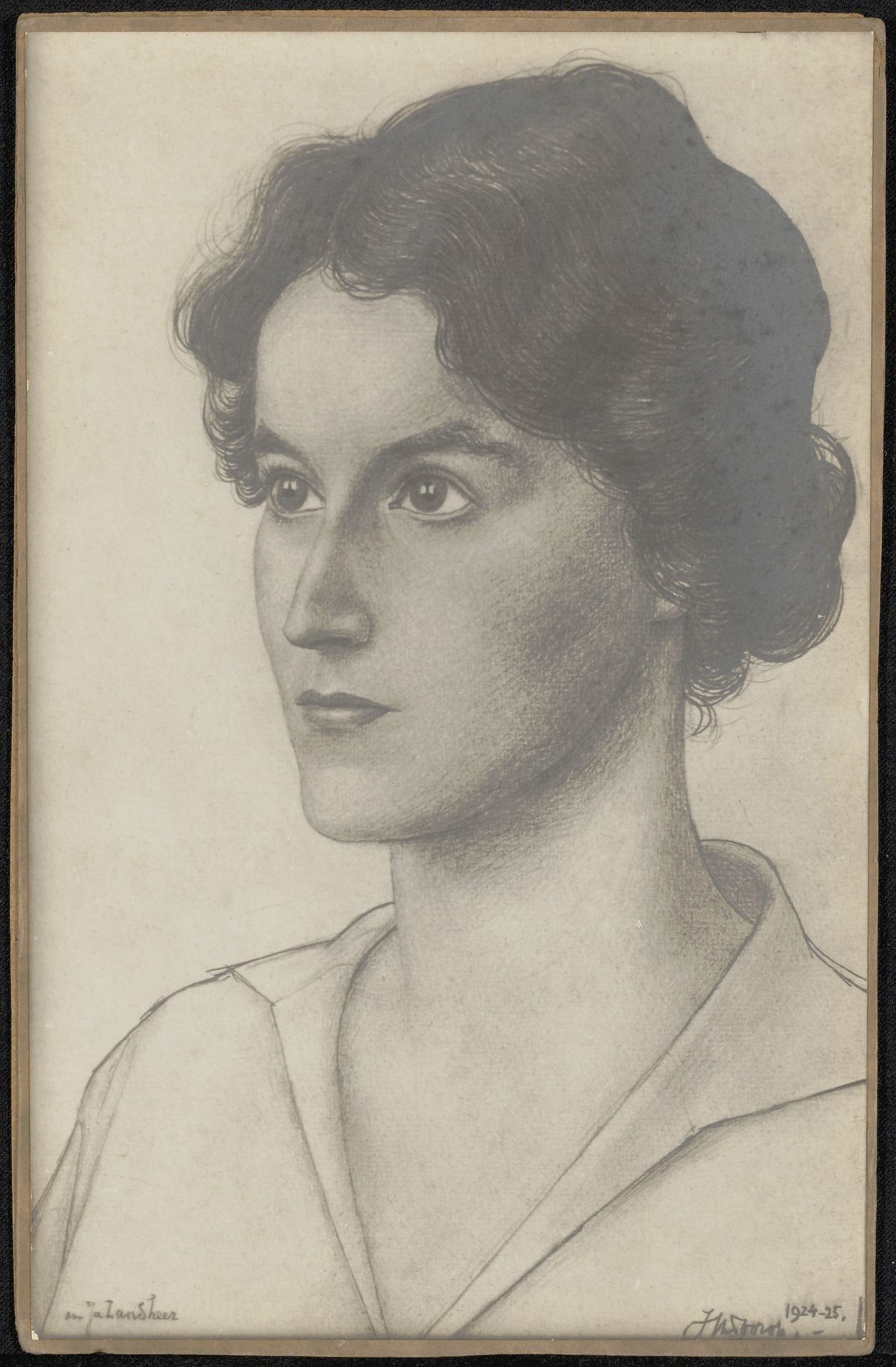 Fotoreproductie aan Jenny Kraft by Jan Toorop