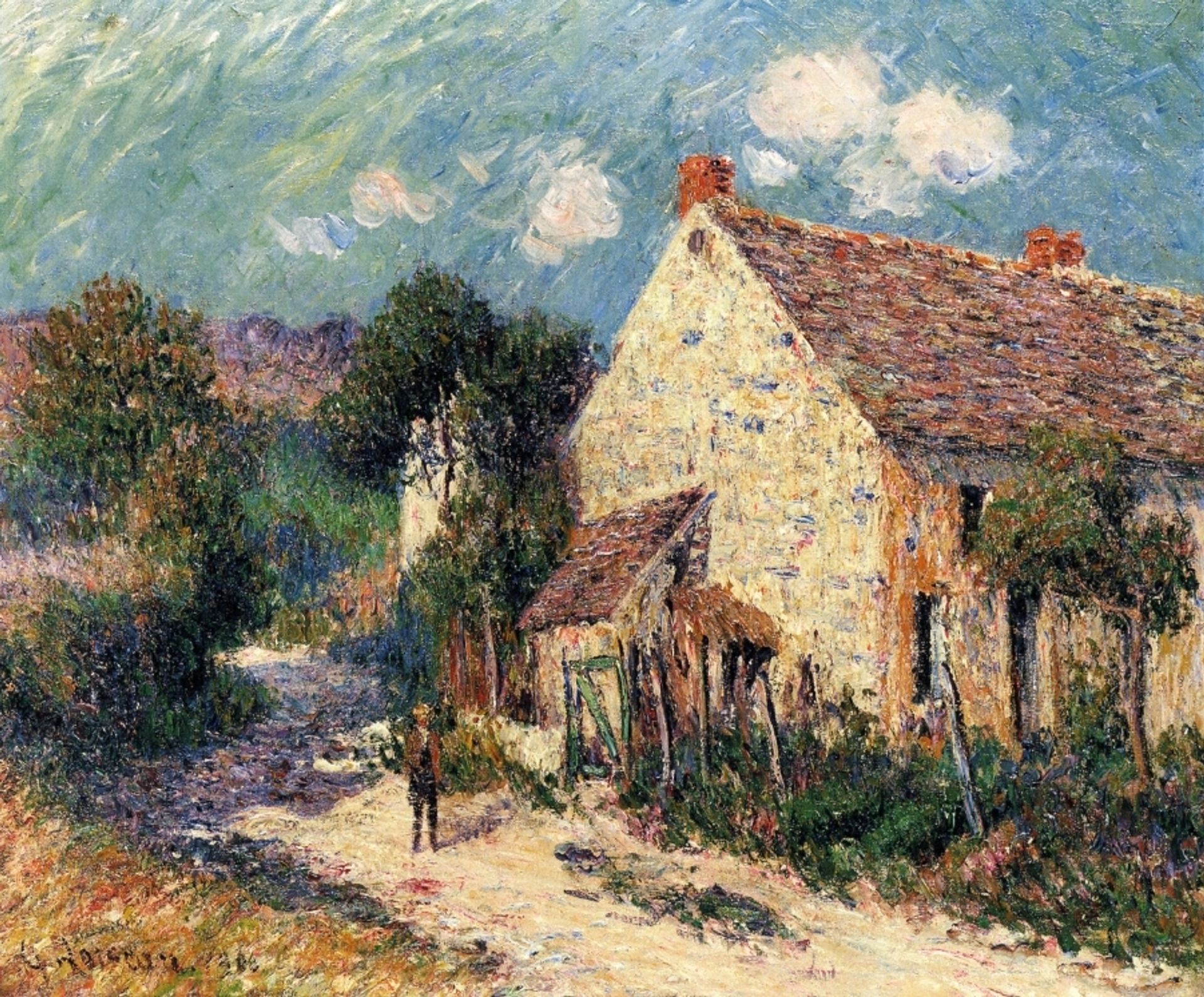 Landscape of Seine et Oise by Gustave Loiseau