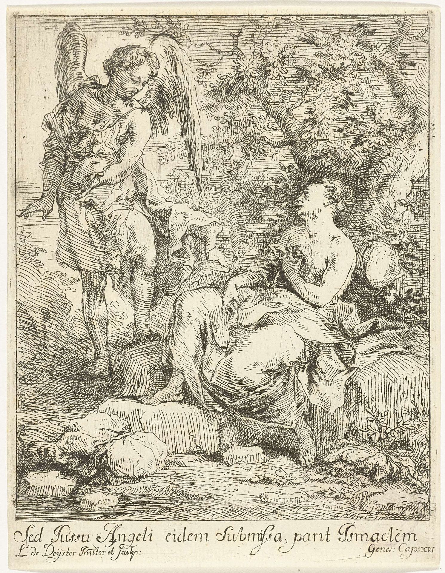 Engel vraagt Hagar terug te keren by Louis de Deyster