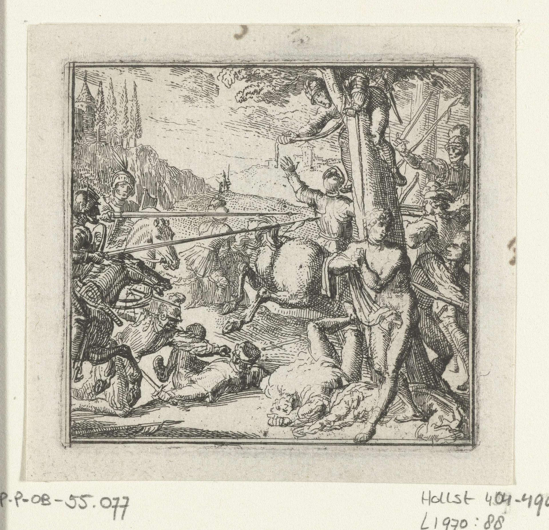 Illustratie voor de Decamerone van Boccaccio by Romeyn de Hooghe