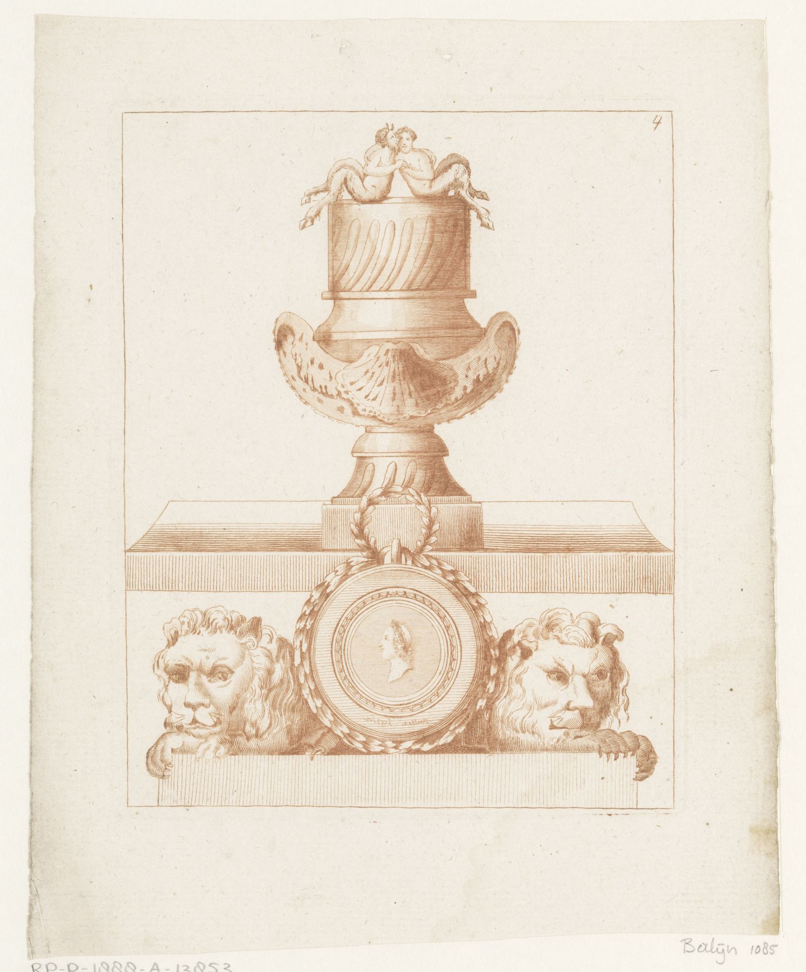 Vaas met saters by Jacques Juillet