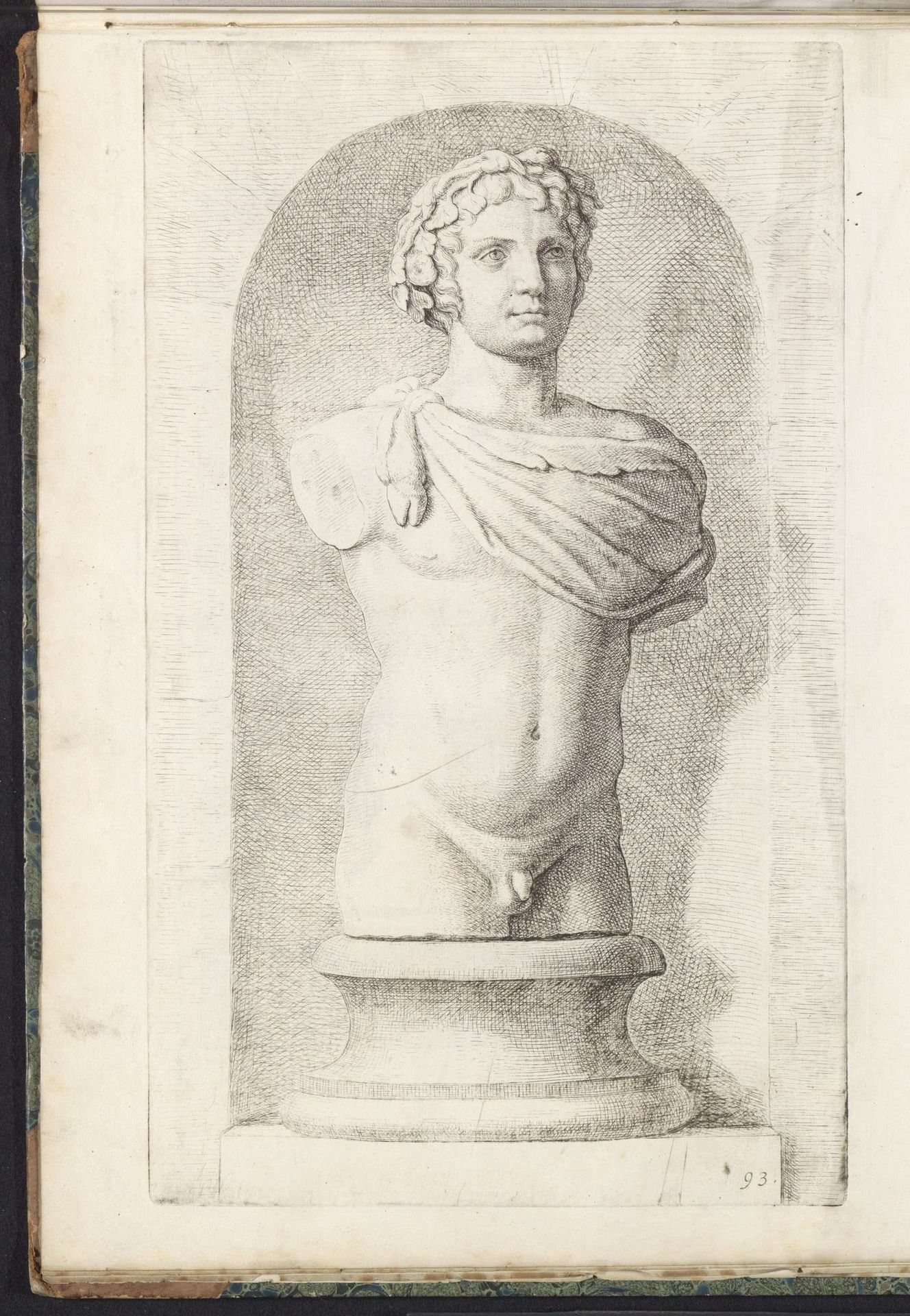 Sculptuur van een faun by Hubert Quellinus