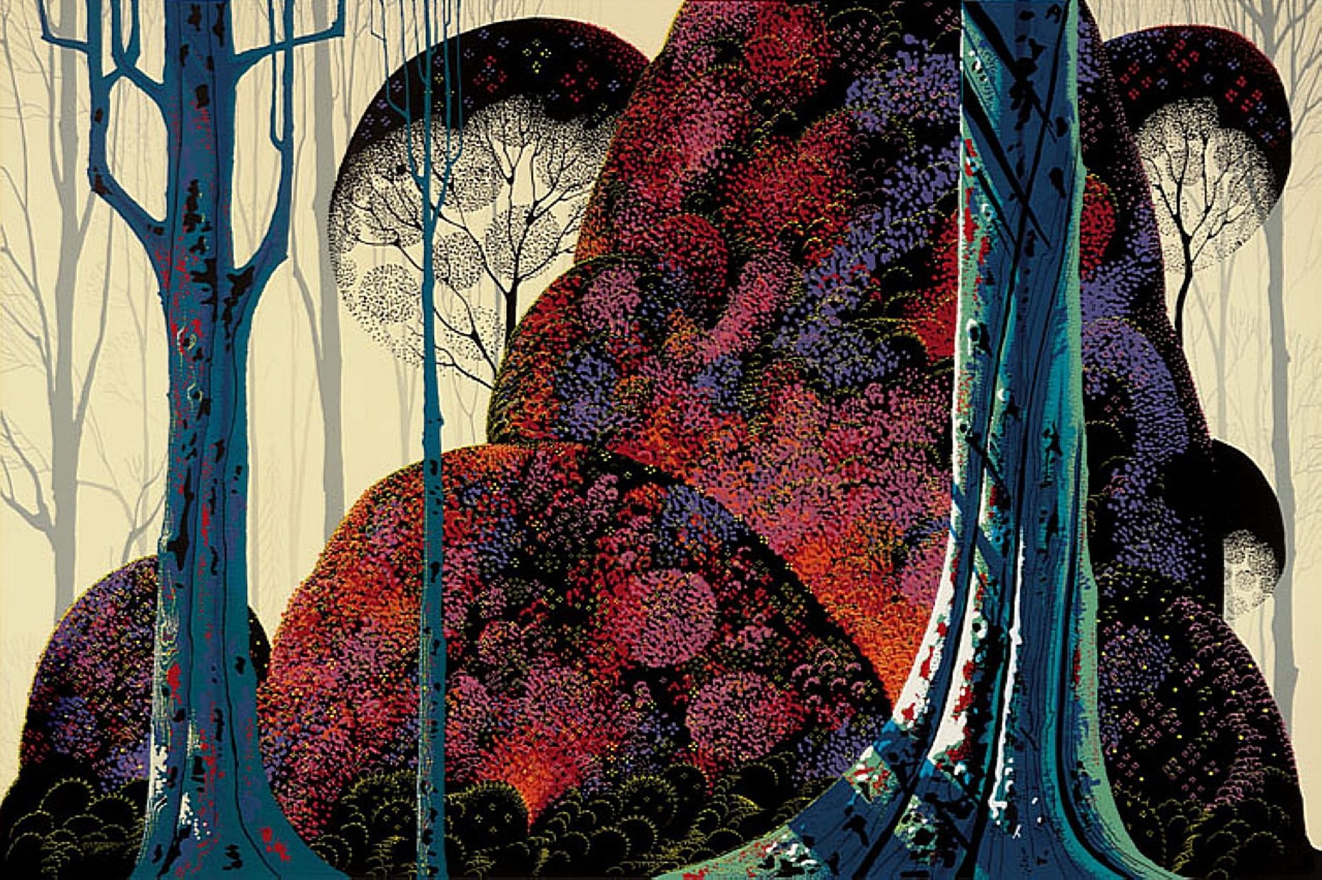 Jewel Forest by Eyvind Earle
