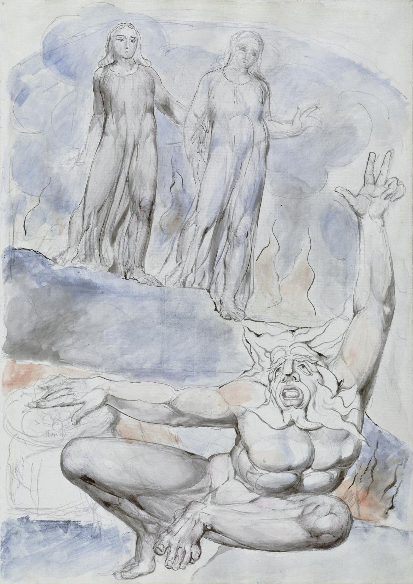 Plutus by William Blake