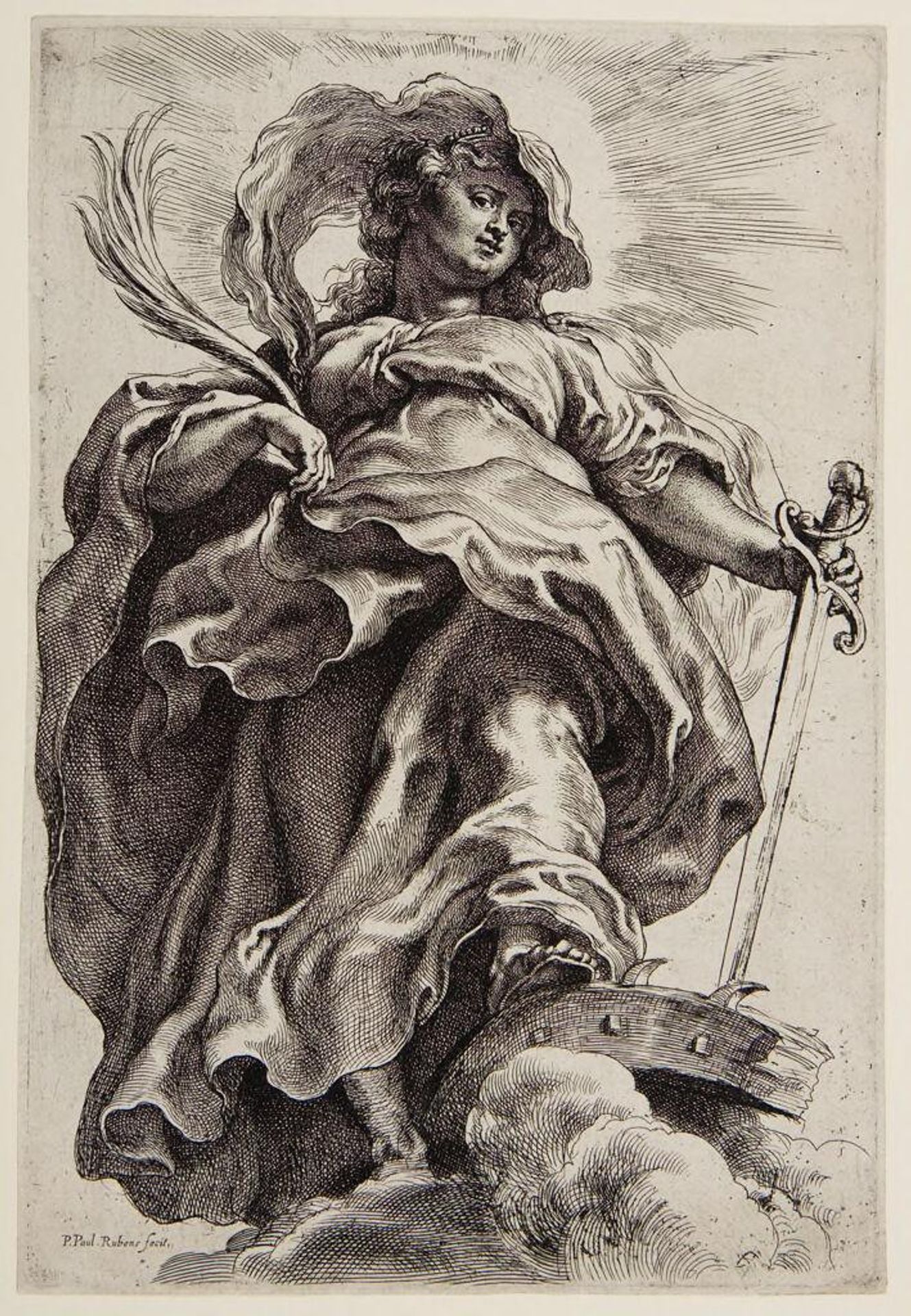 Saint Catherine by Peter Paul Rubens