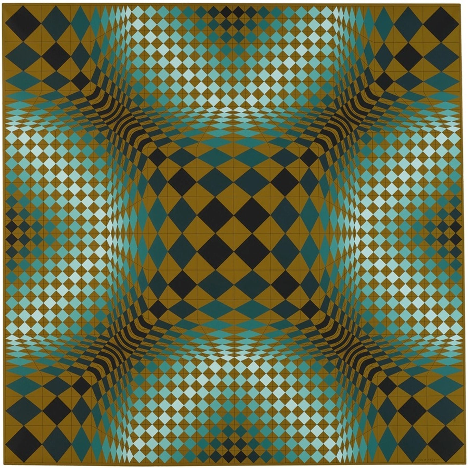 Delta-1 by Victor Vasarely