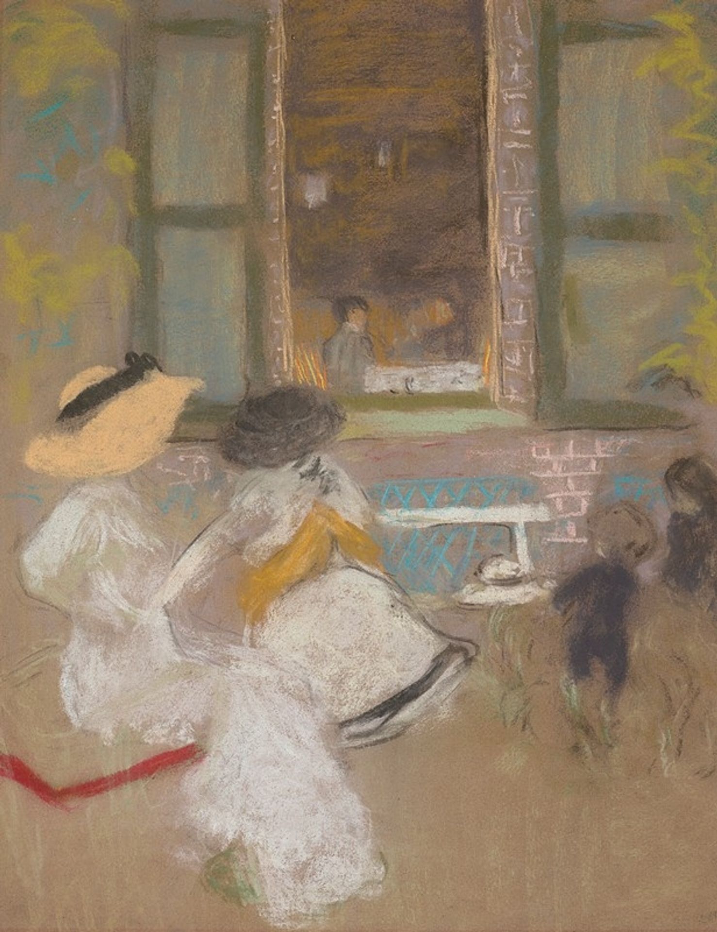 Devant Les Pavillons by Édouard Vuillard