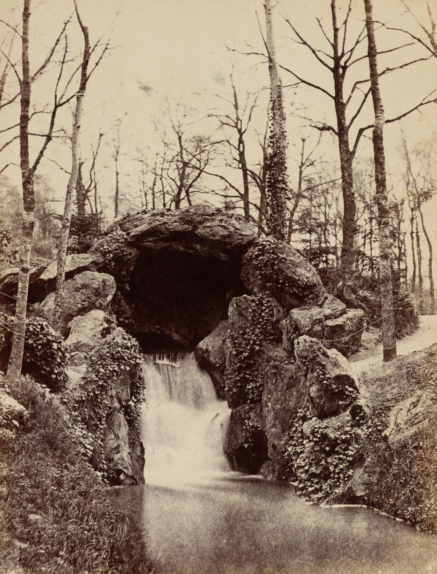 Cascade in the Bois de Boulogne by Anonymous