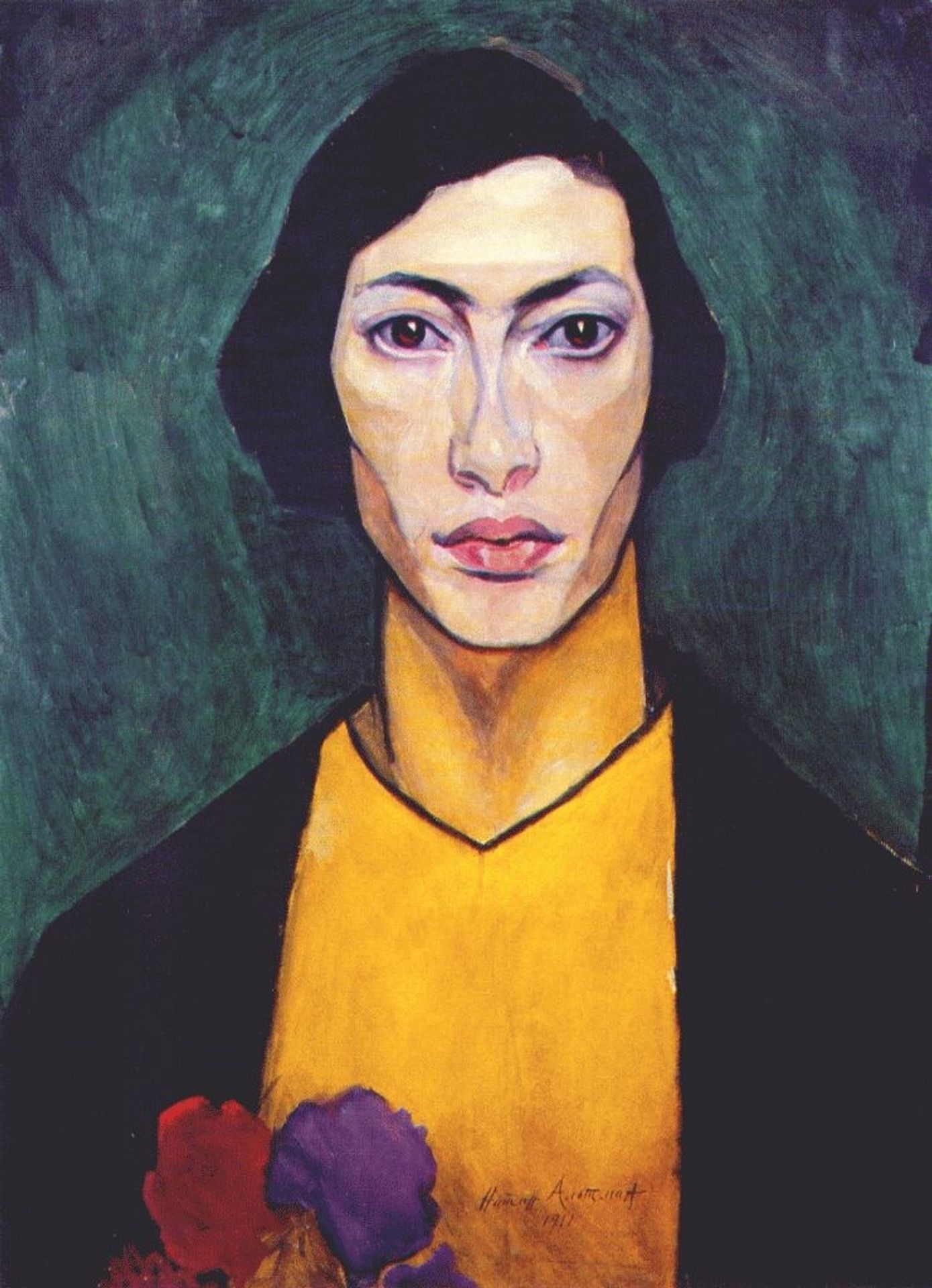 Self portrait by Nathan Altman