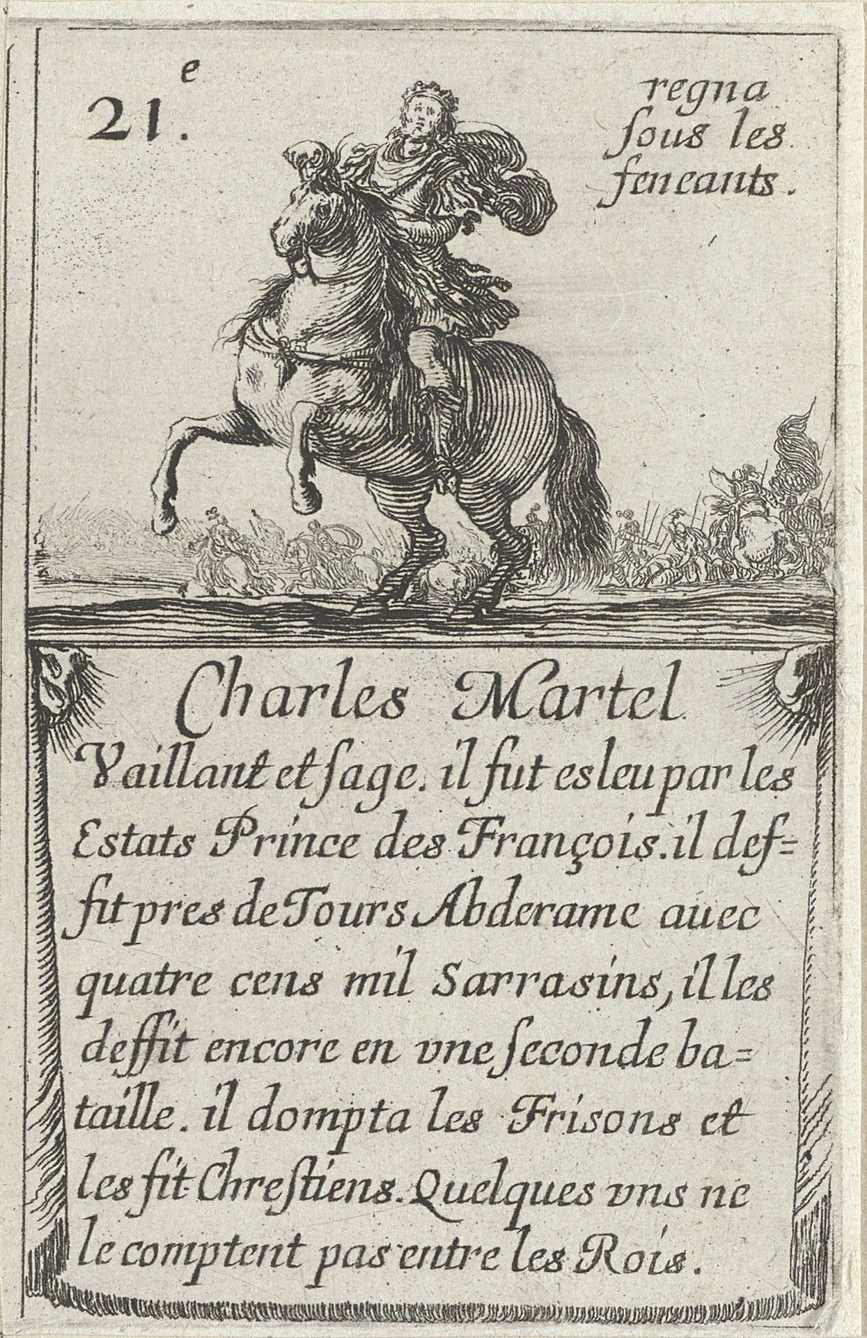 Karel Martel by Stefano della Bella