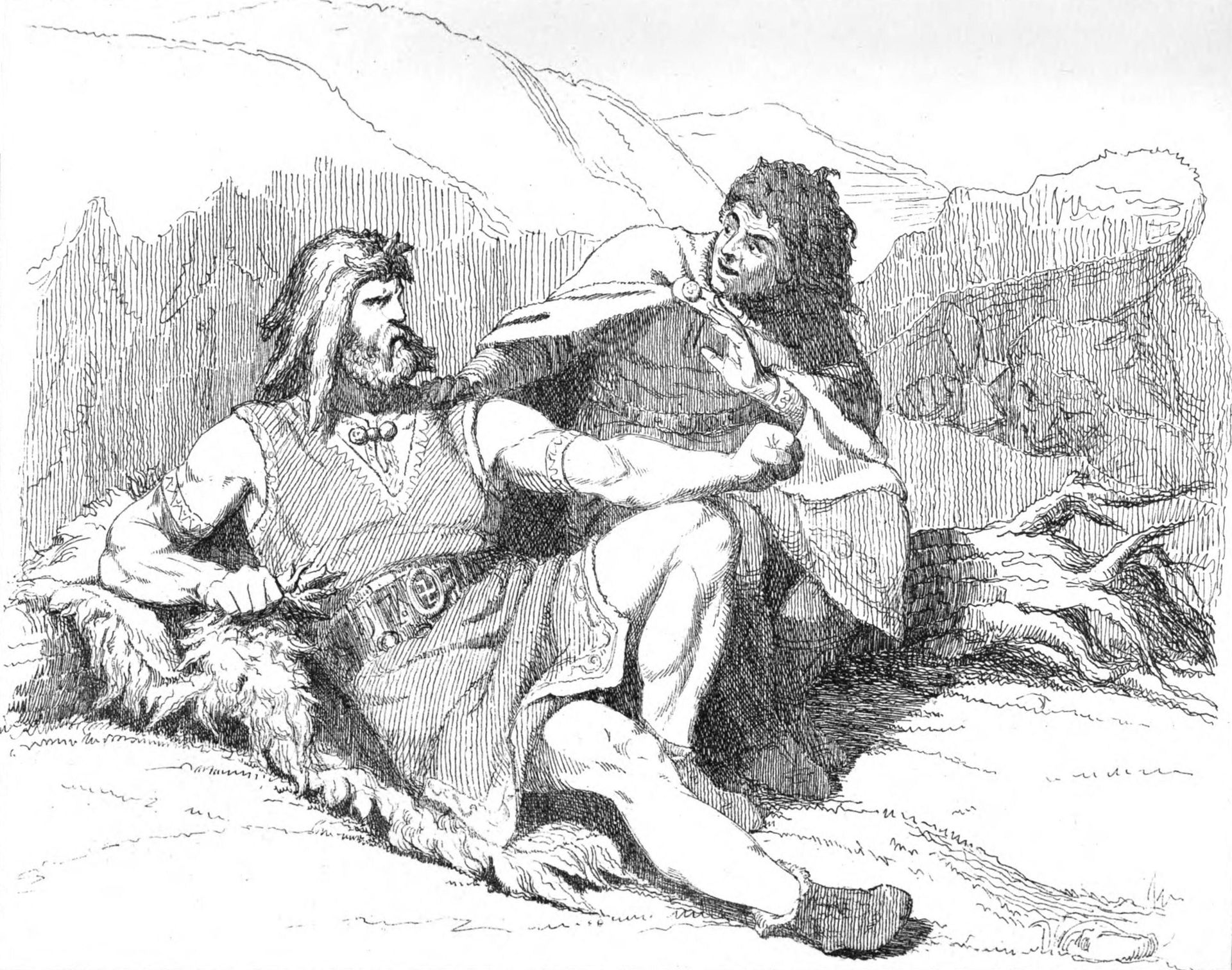 Hammar retrieval I. Thor's awakening by Mårten Eskil Winge