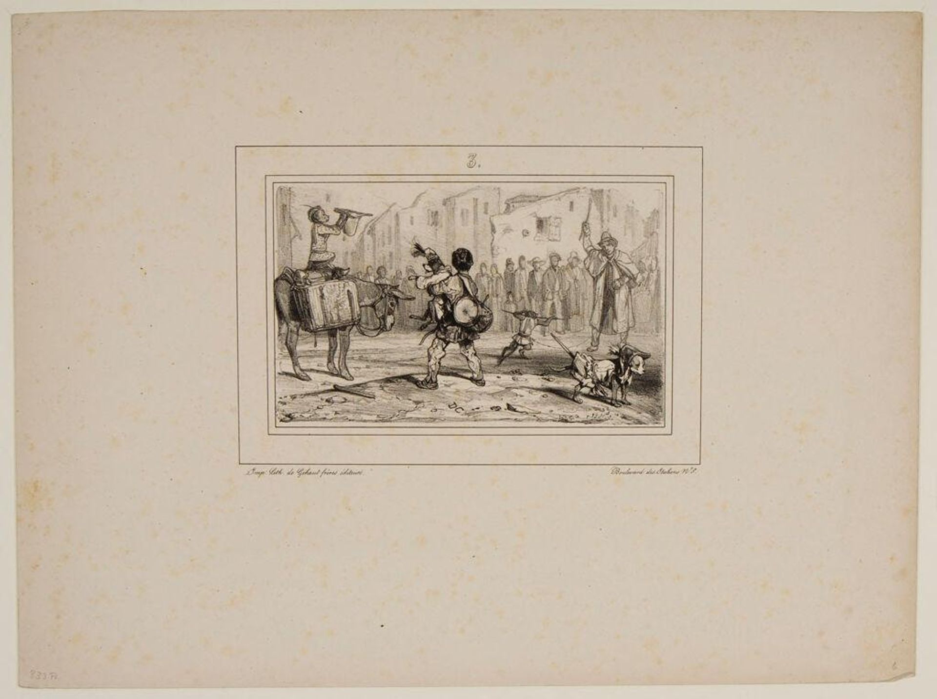 Exhibitor of Apes by Alexandre-Gabriel Decamps