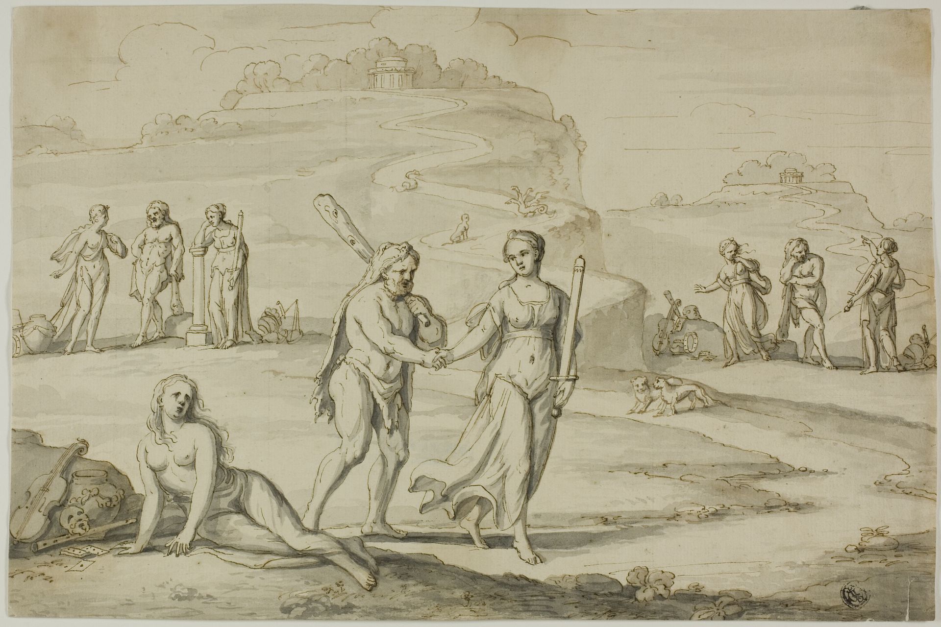 The Choice of Hercules by Anonymous