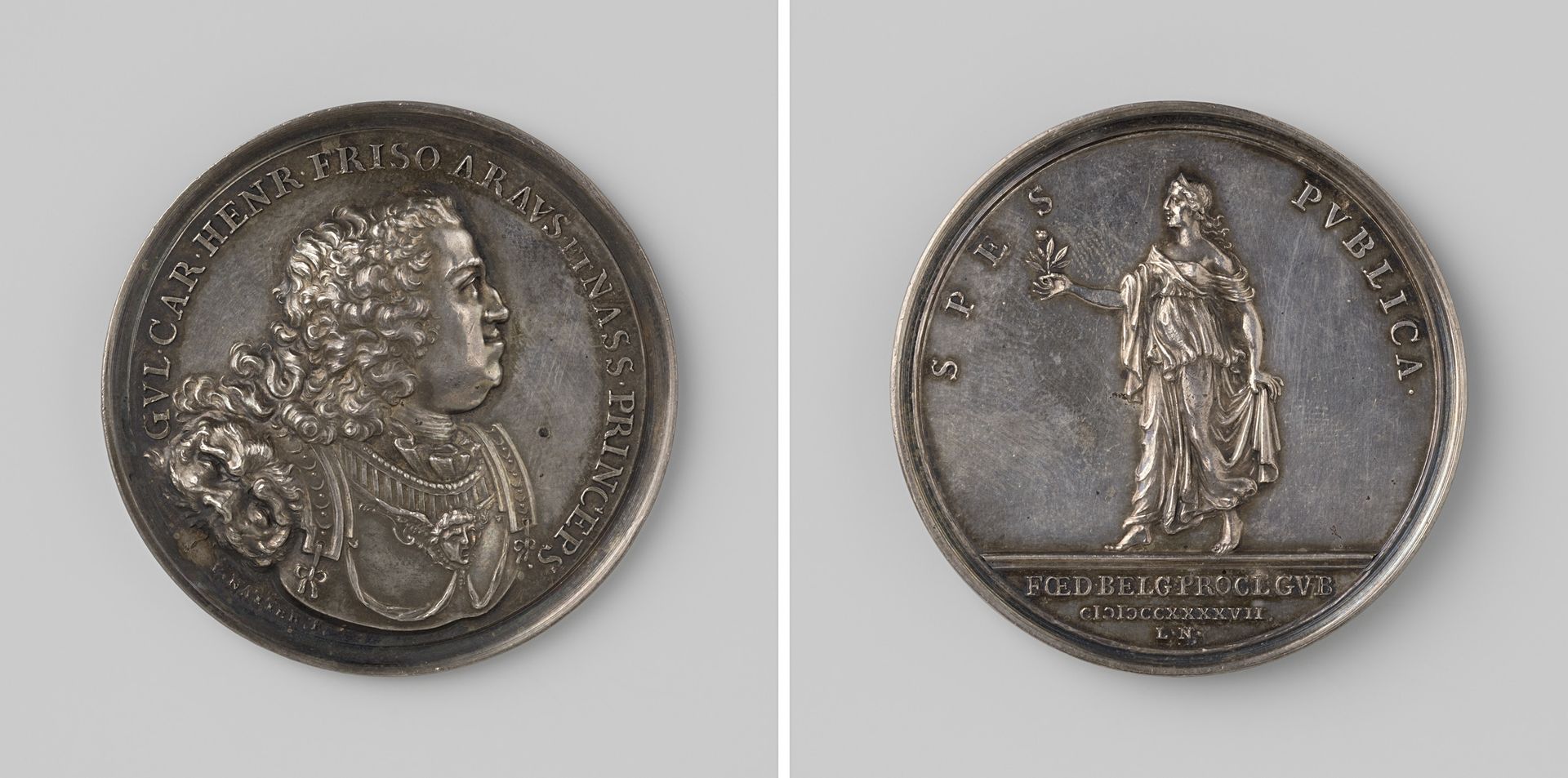 Verheffing van de prins van Oranje tot stadhouder by Johann Lorenz Natter