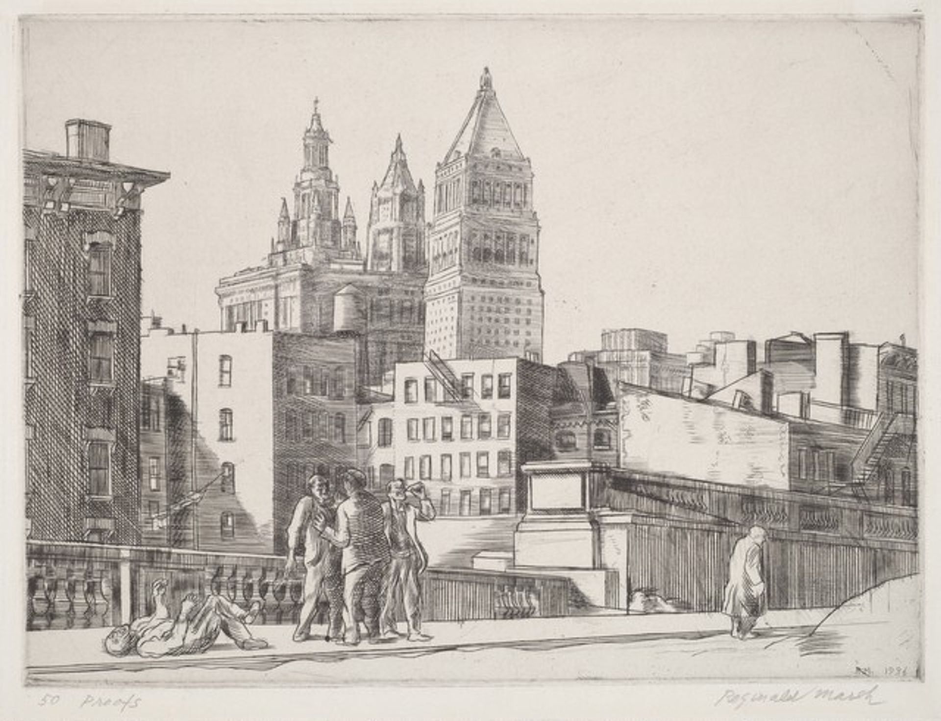 A Morning in May by Reginald Marsh