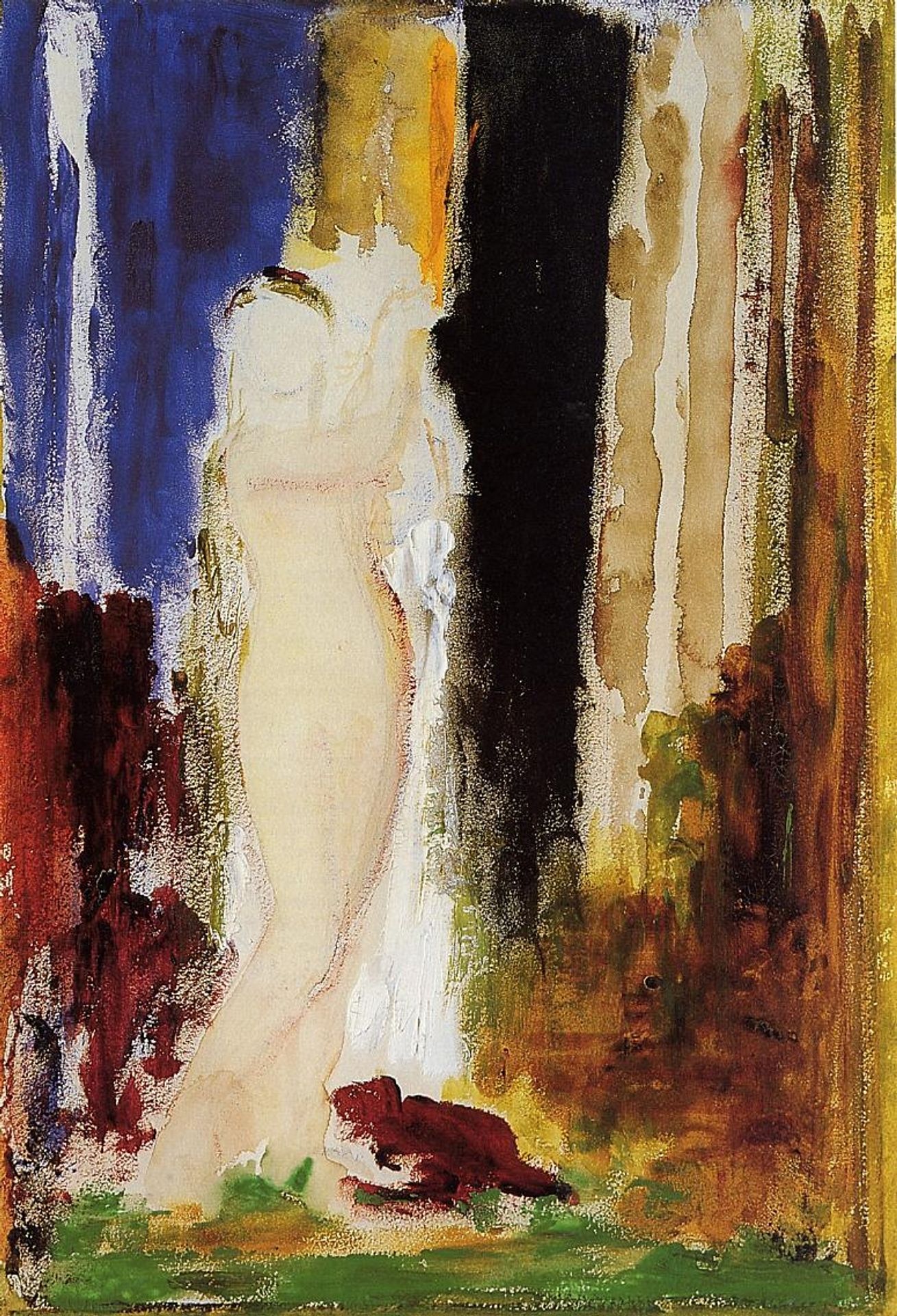 Woman Bathing by Gustave Moreau