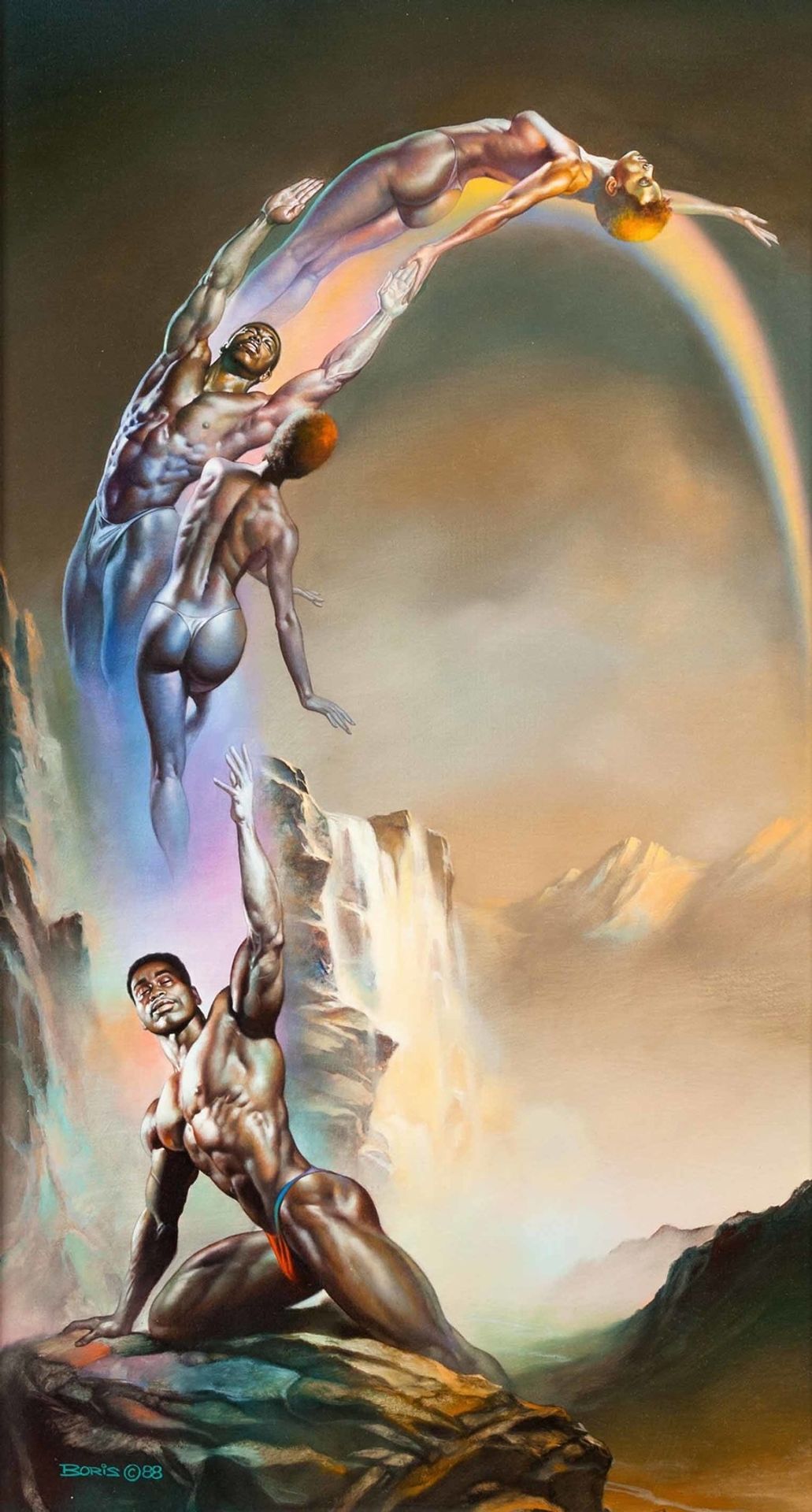 The Creation of Rainbows by Boris Vallejo