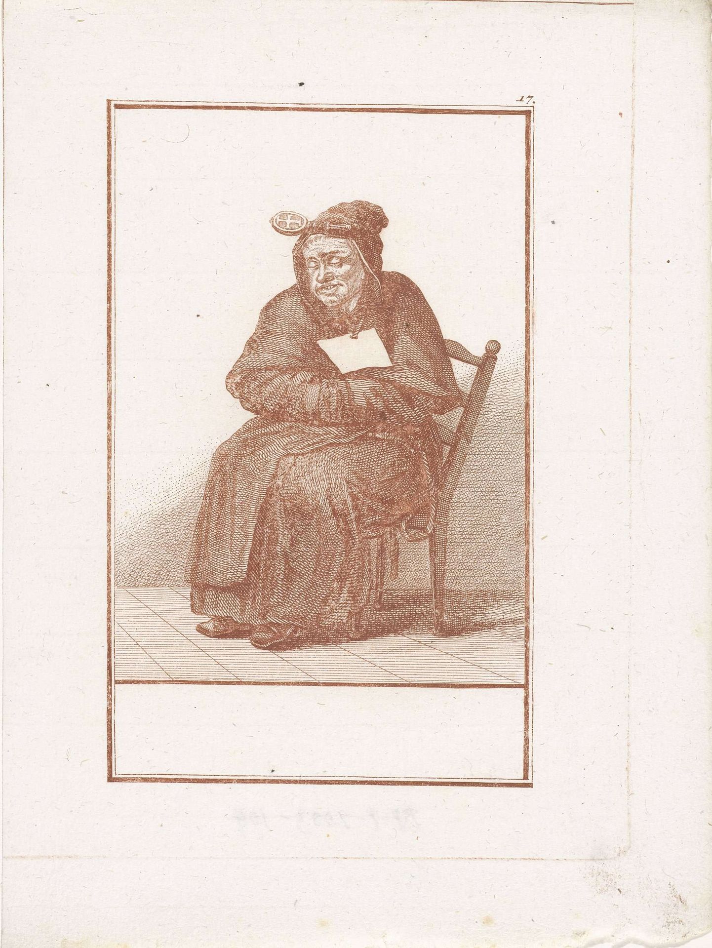 Slapende monnik by Jacob Gole