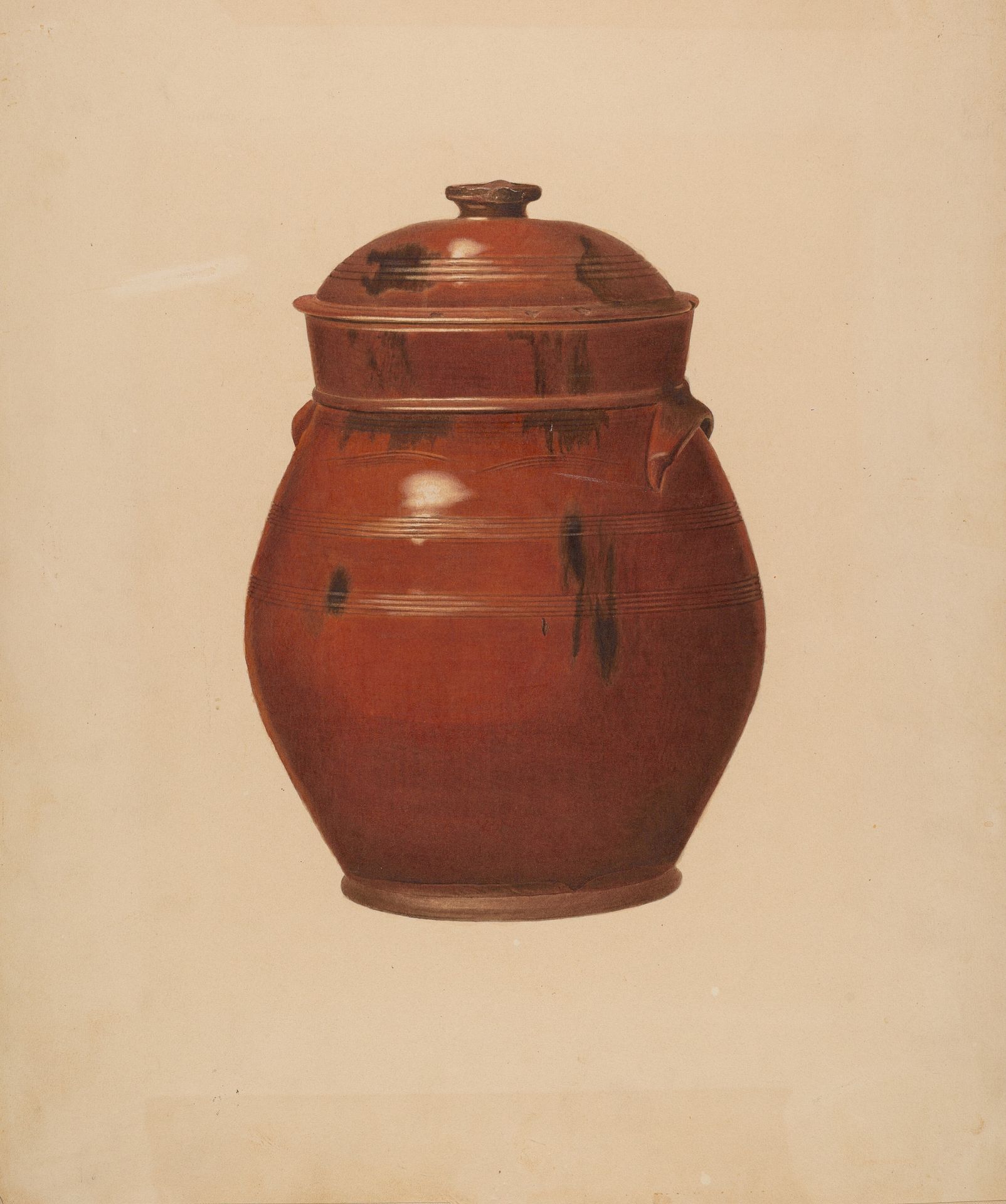 Jar with Cover by Alvin Shiren