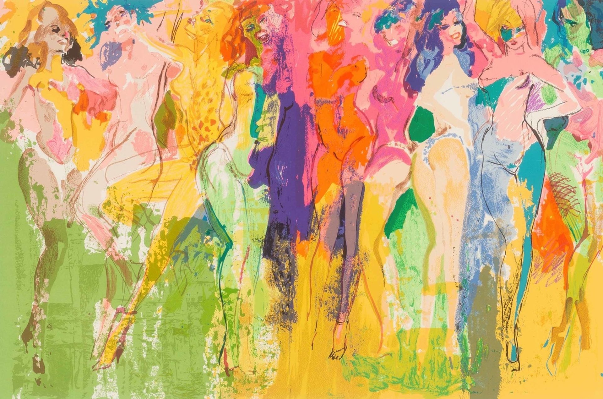 Lovely Ladies by LeRoy Neiman