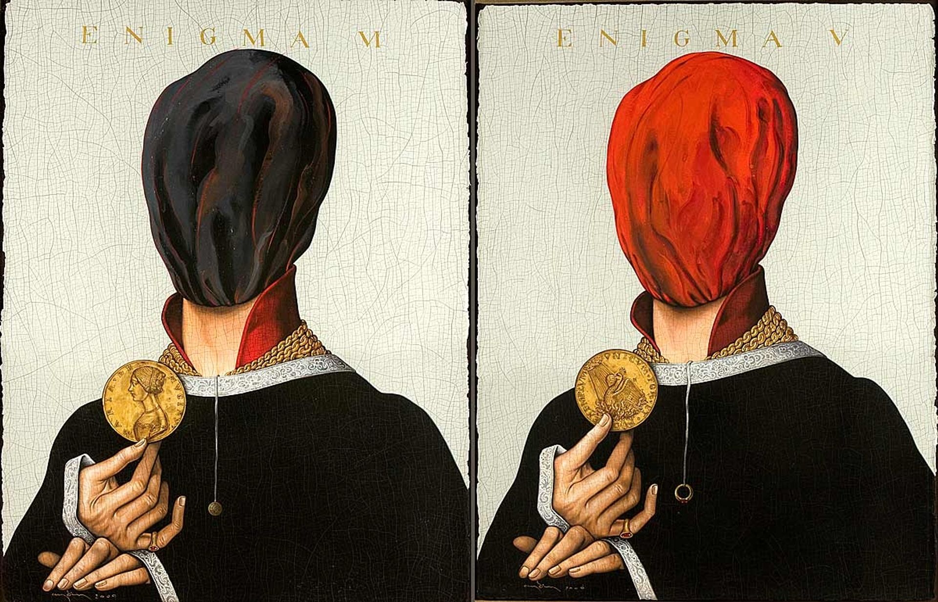 Enigma V , Enigma VI by Aydin Aghdashloo