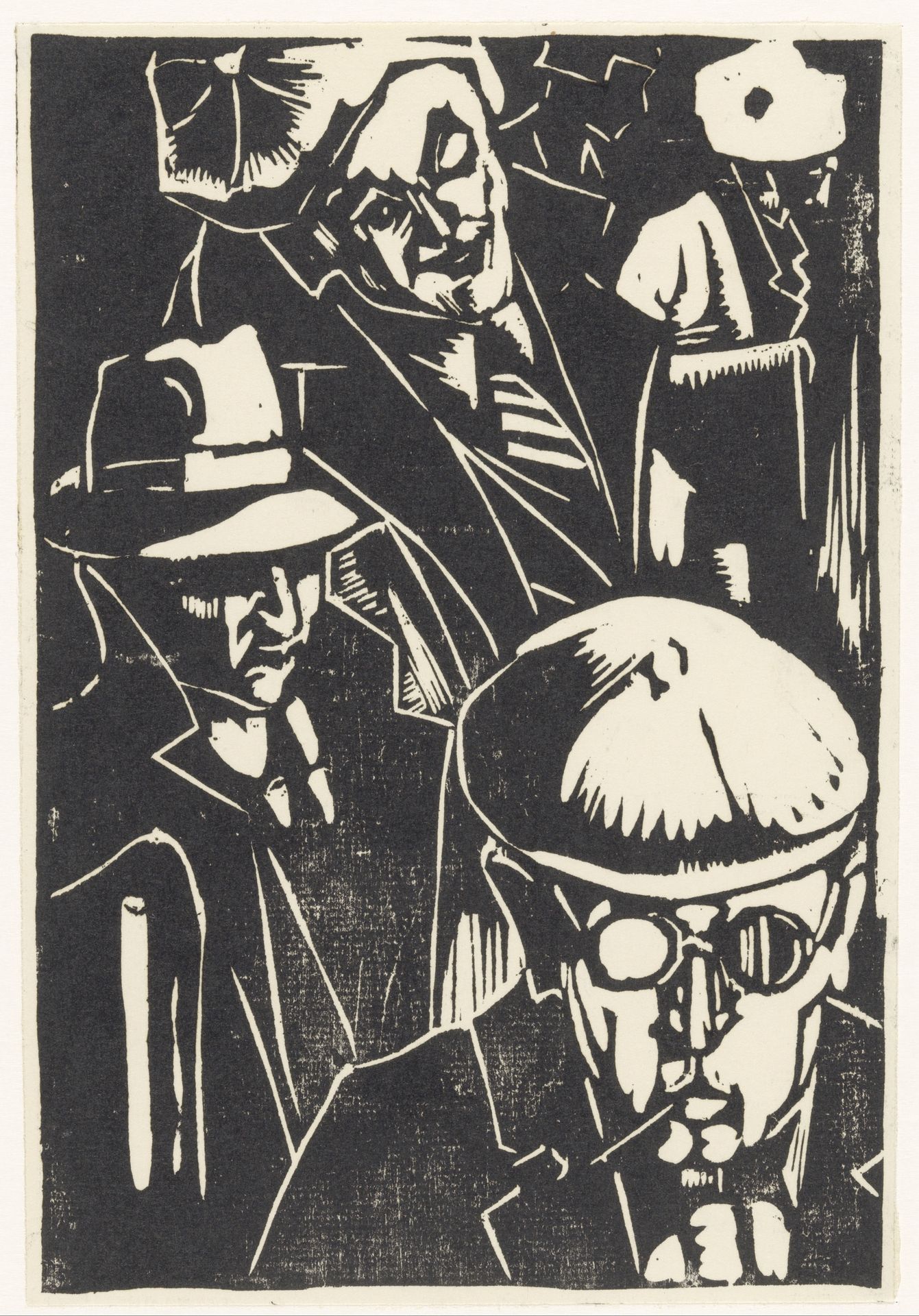 Voorbijgangers by Louis Cardinaals