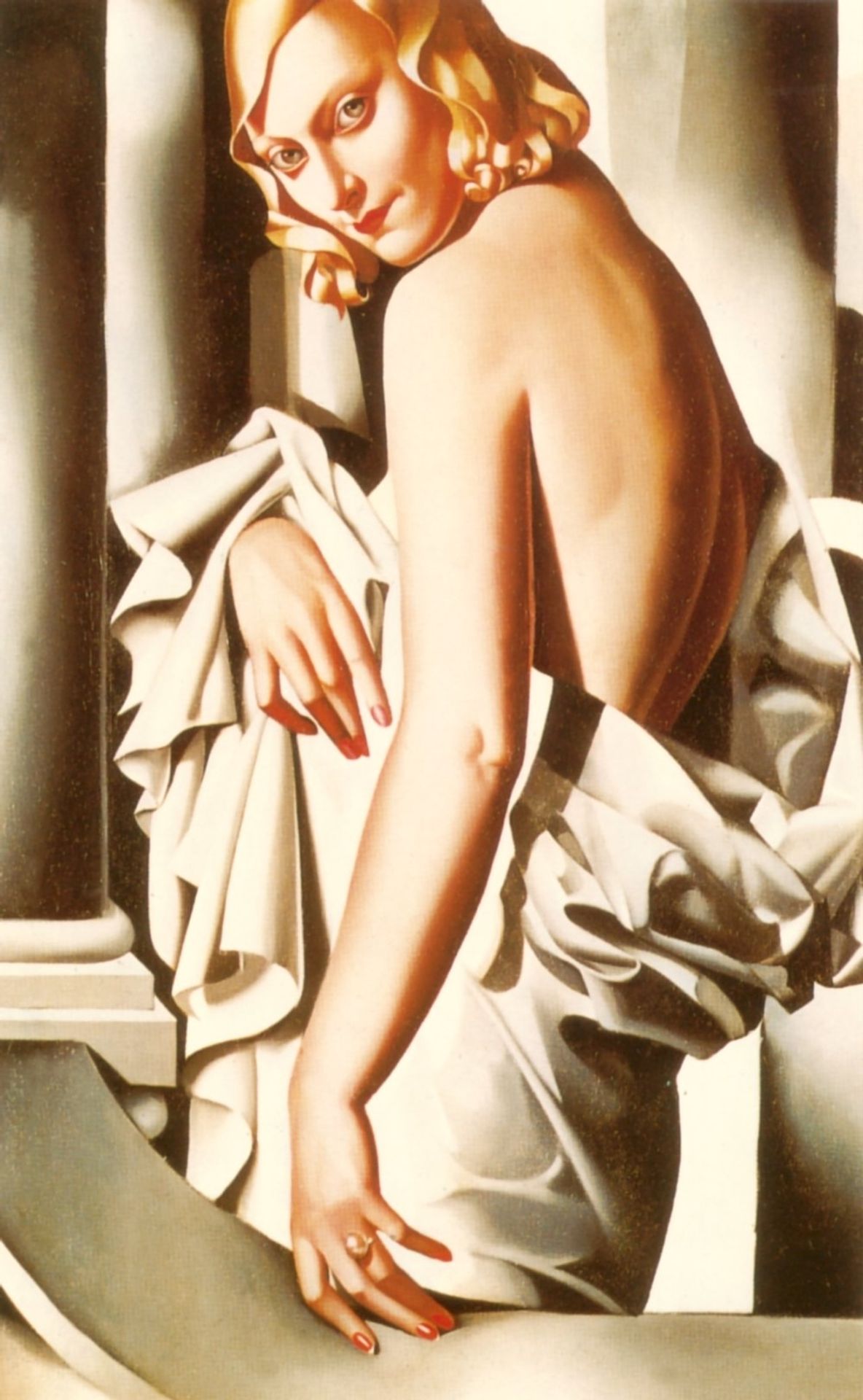Portrait of Marjorie Ferry by Tamara de Lempicka