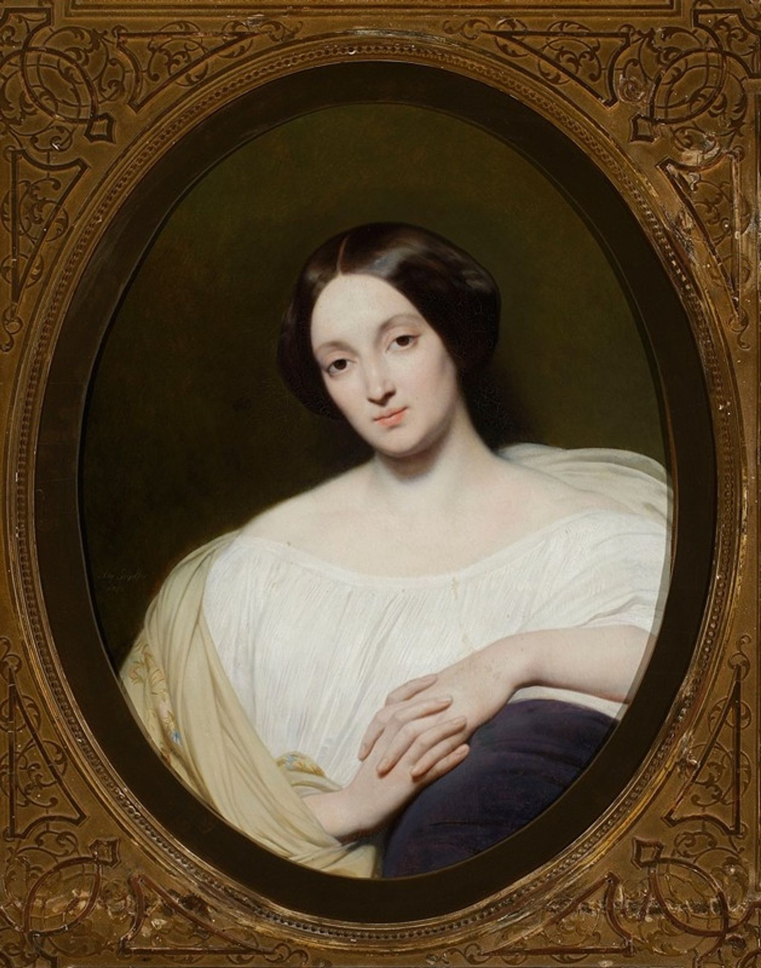 Portrait of Katarzyna Potocka née Branicka by Ary Scheffer