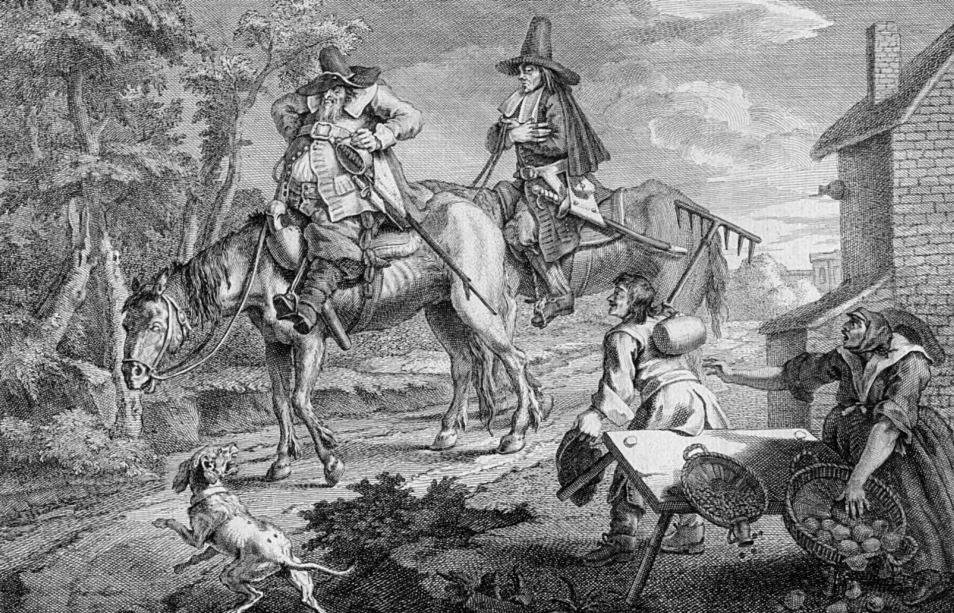 Hudibras by William Hogarth