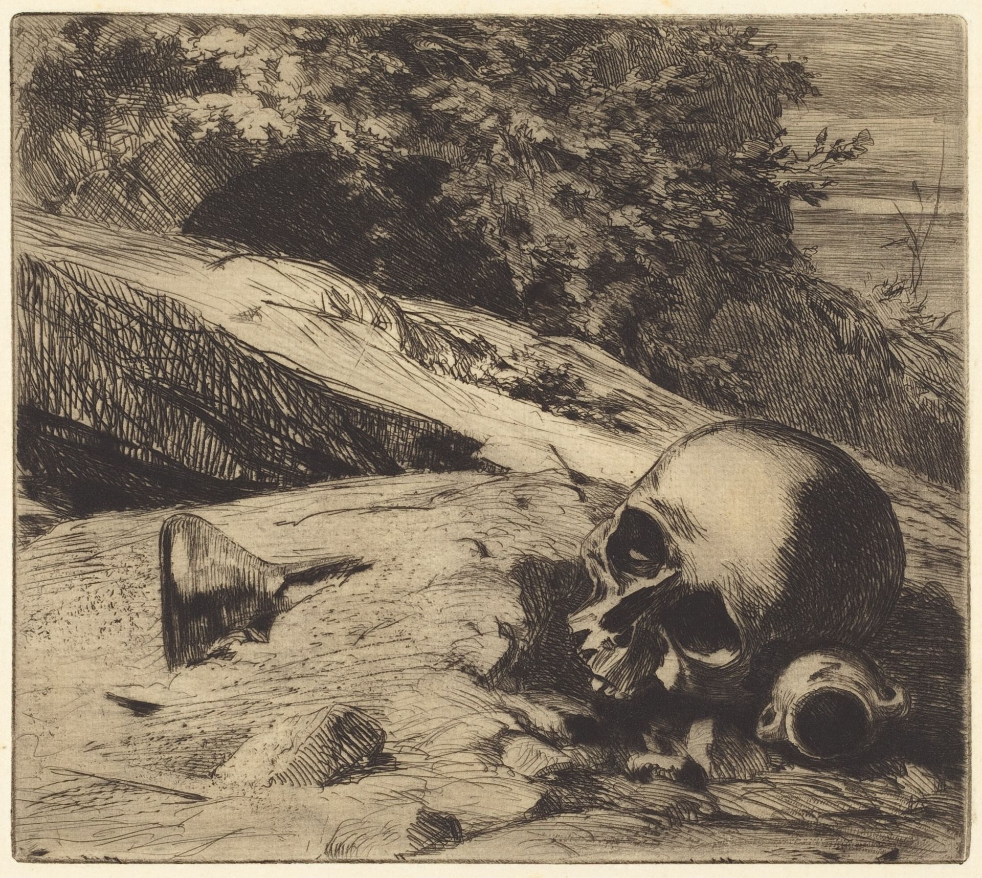 La terre (Earth) by Jules Ferdinand Jacquemart