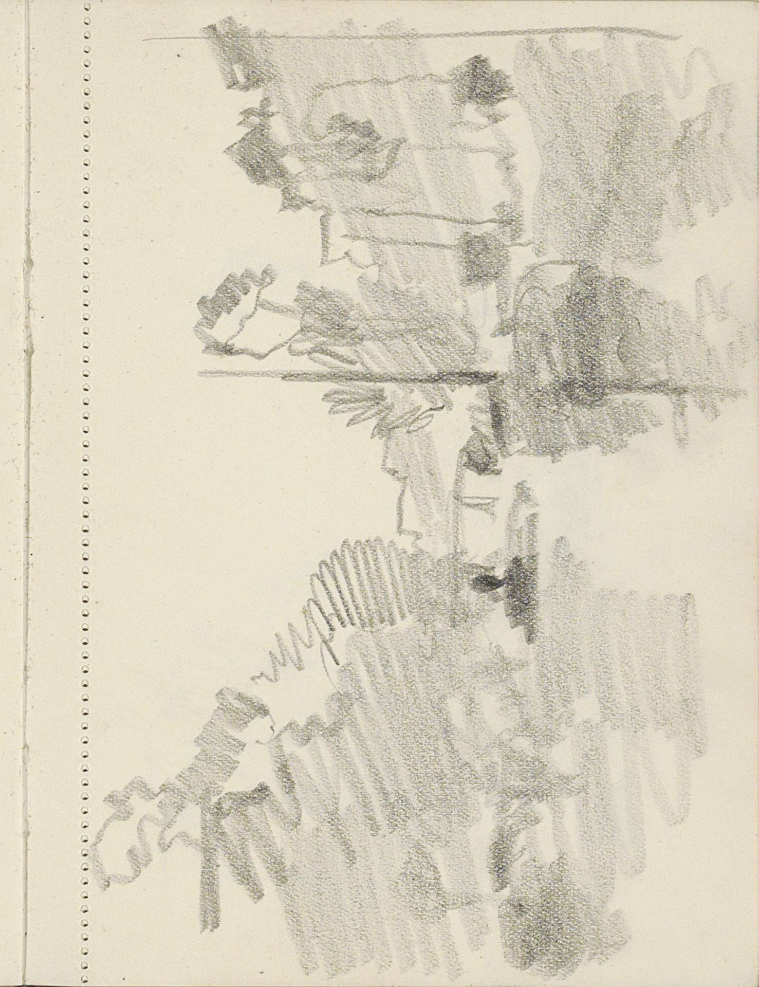 Landschap by Cornelis Vreedenburgh
