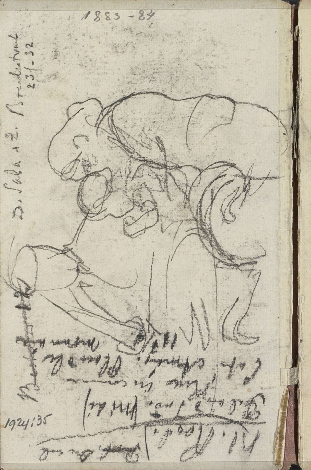 Man en een vrouw met kind aan een tafel by George Hendrik Breitner