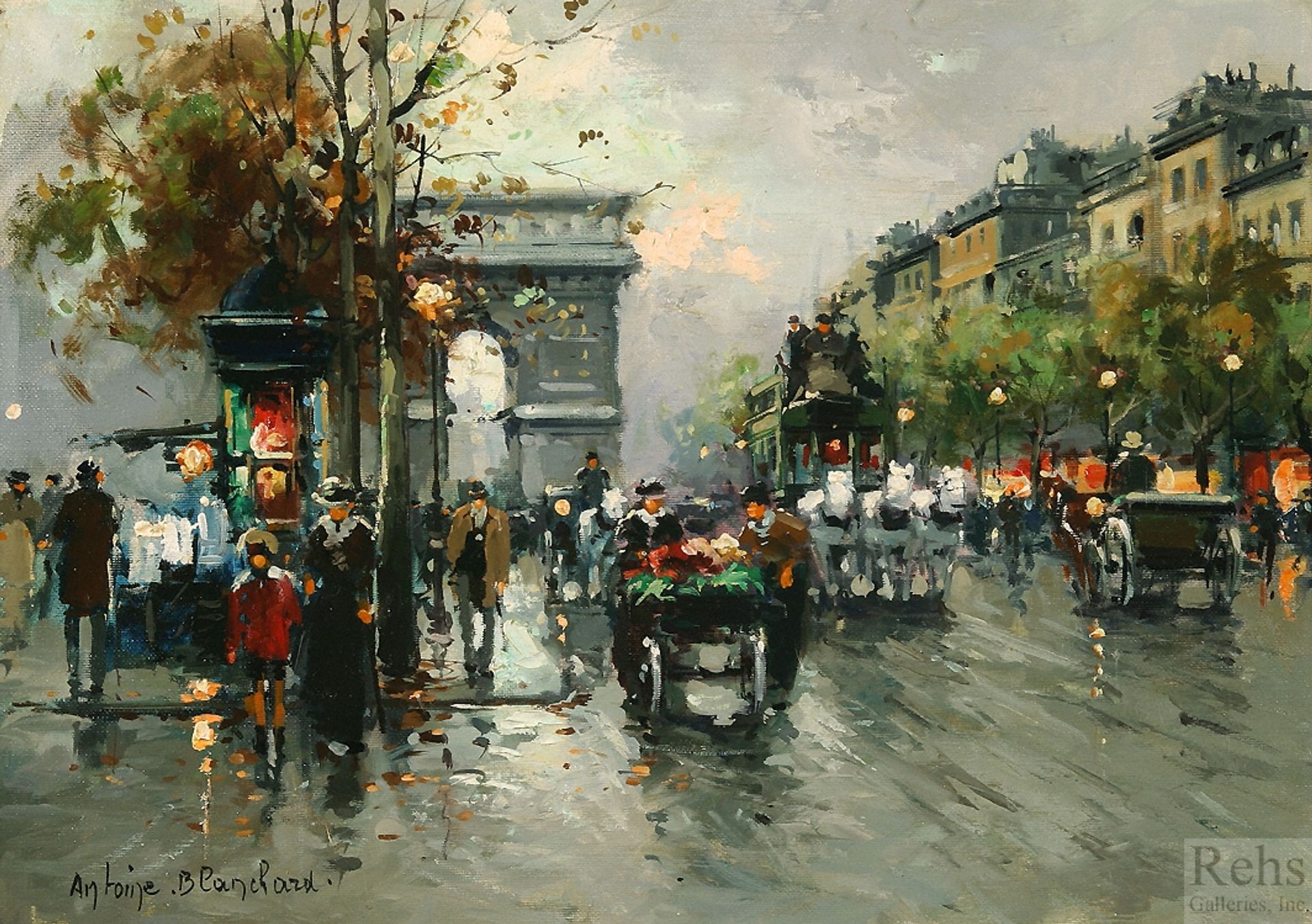 Arc de Triomphe by Antoine Blanchard