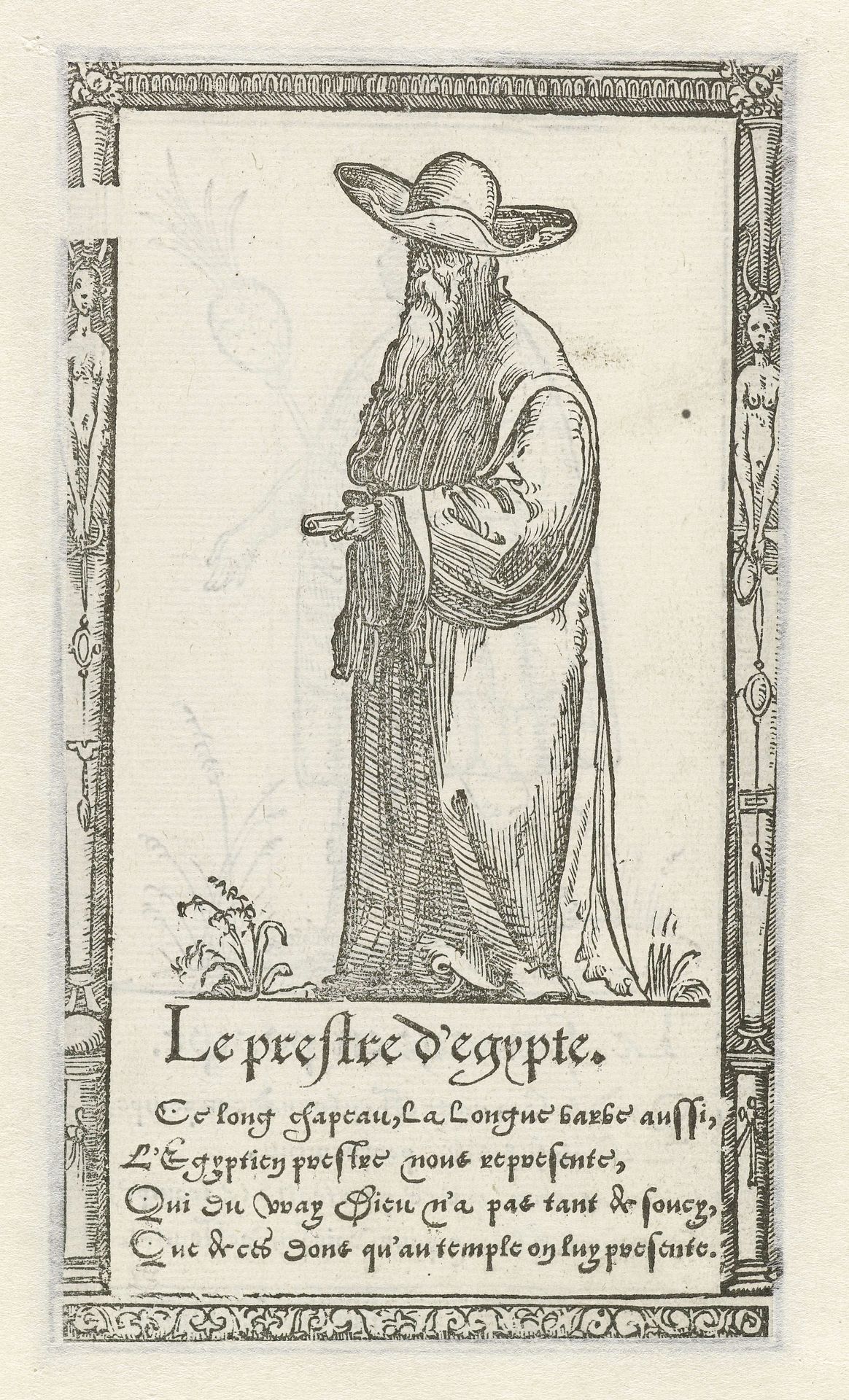 Priester uit Egypte by François Desprez