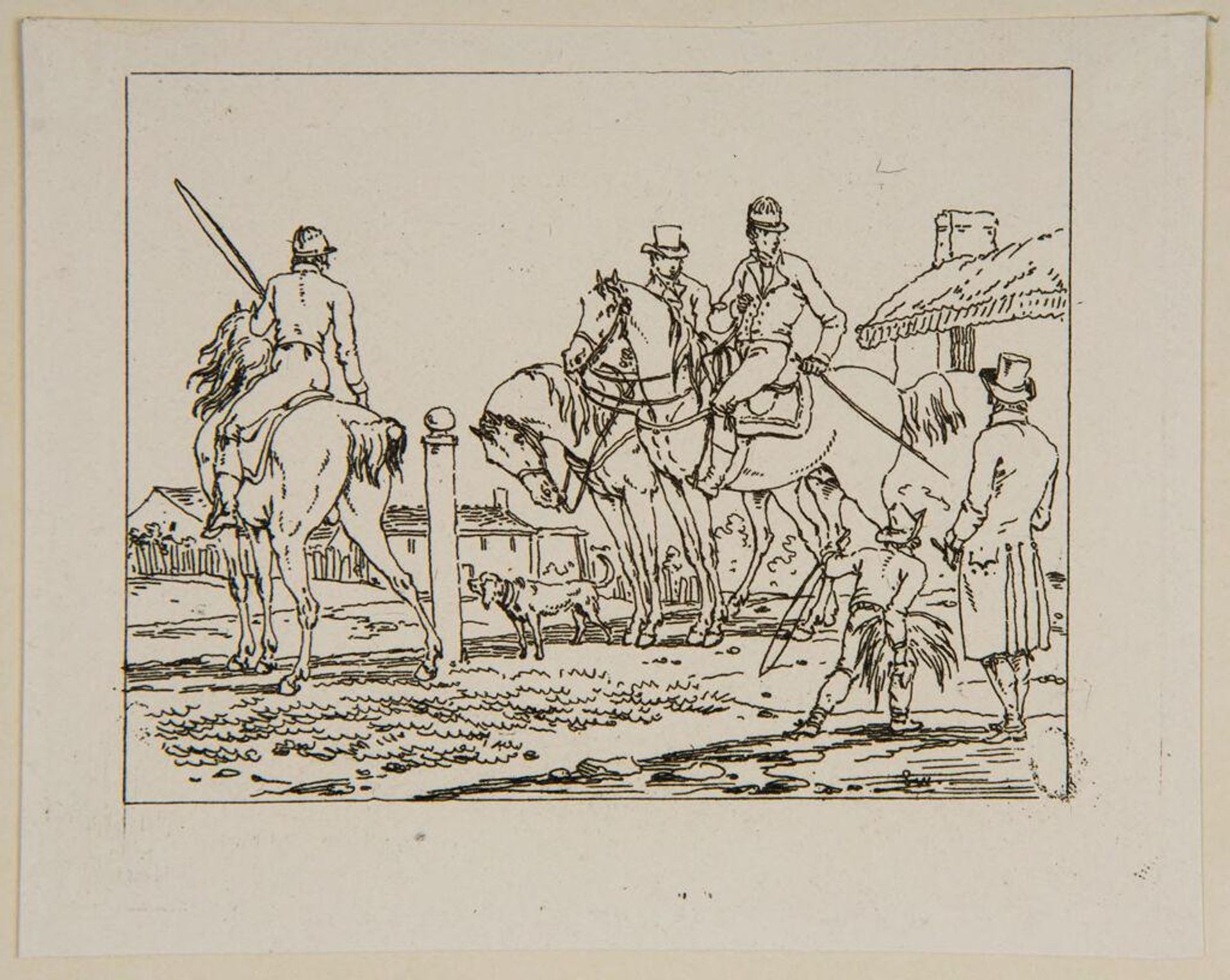 Plate XXV by Jacques-Francois-Joseph Swebach