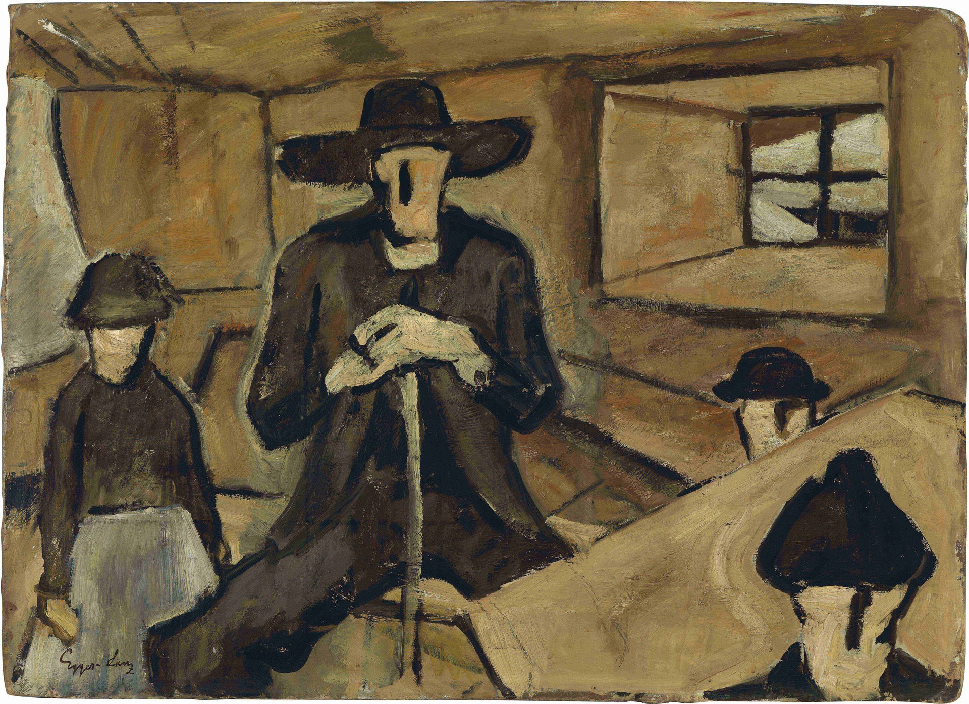 Der Bauer by Albin Egger-Lienz
