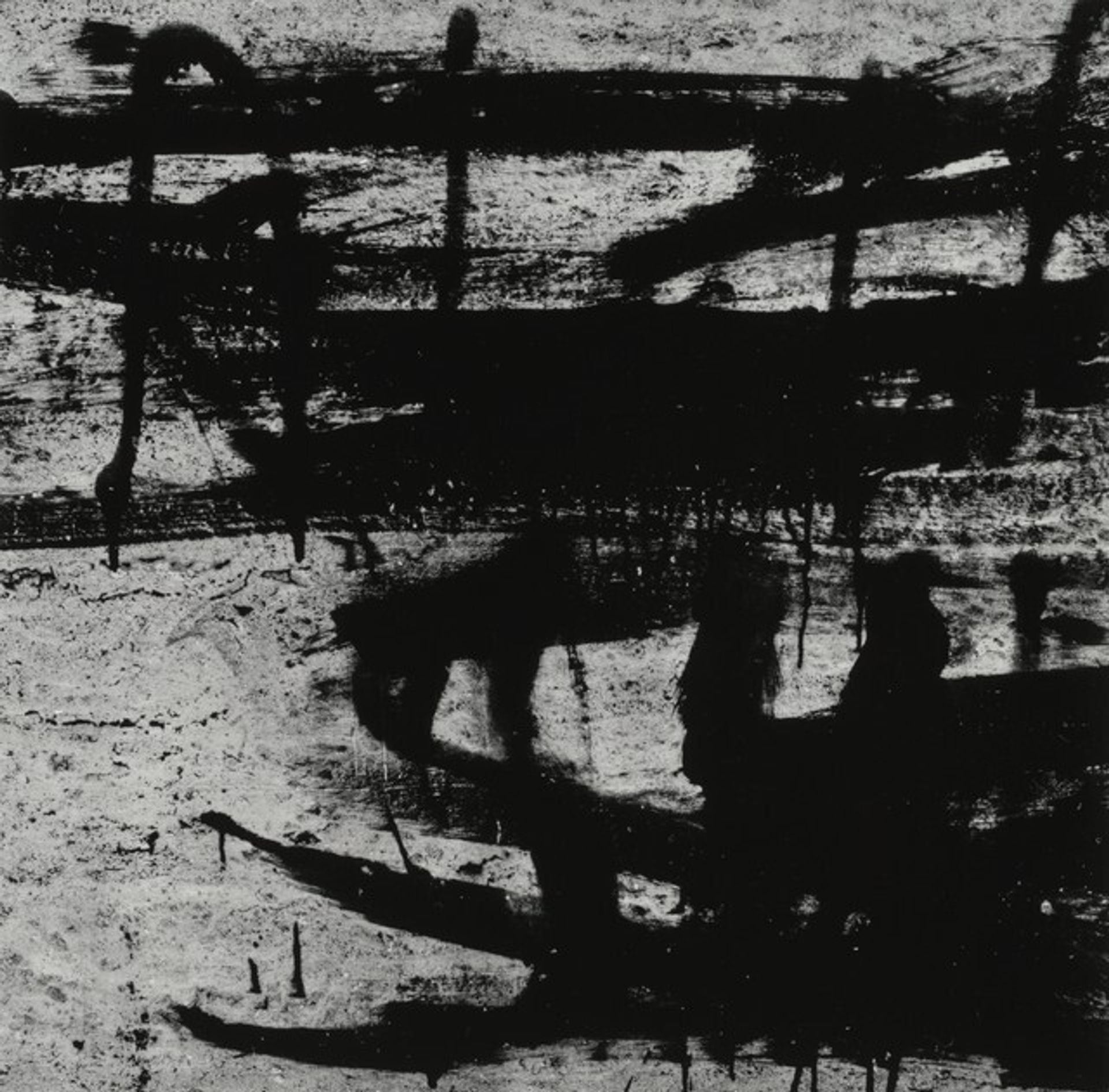 Rome 83 (Homage to F.K.) by Aaron Siskind