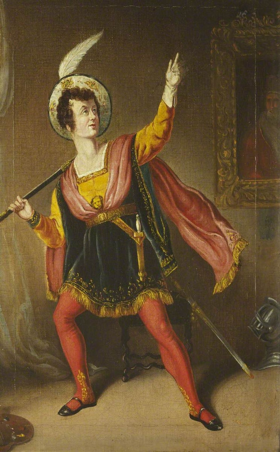 George Almar as Carnaby Cutpurse in 'The Cedar Chest' by Robert William Buss