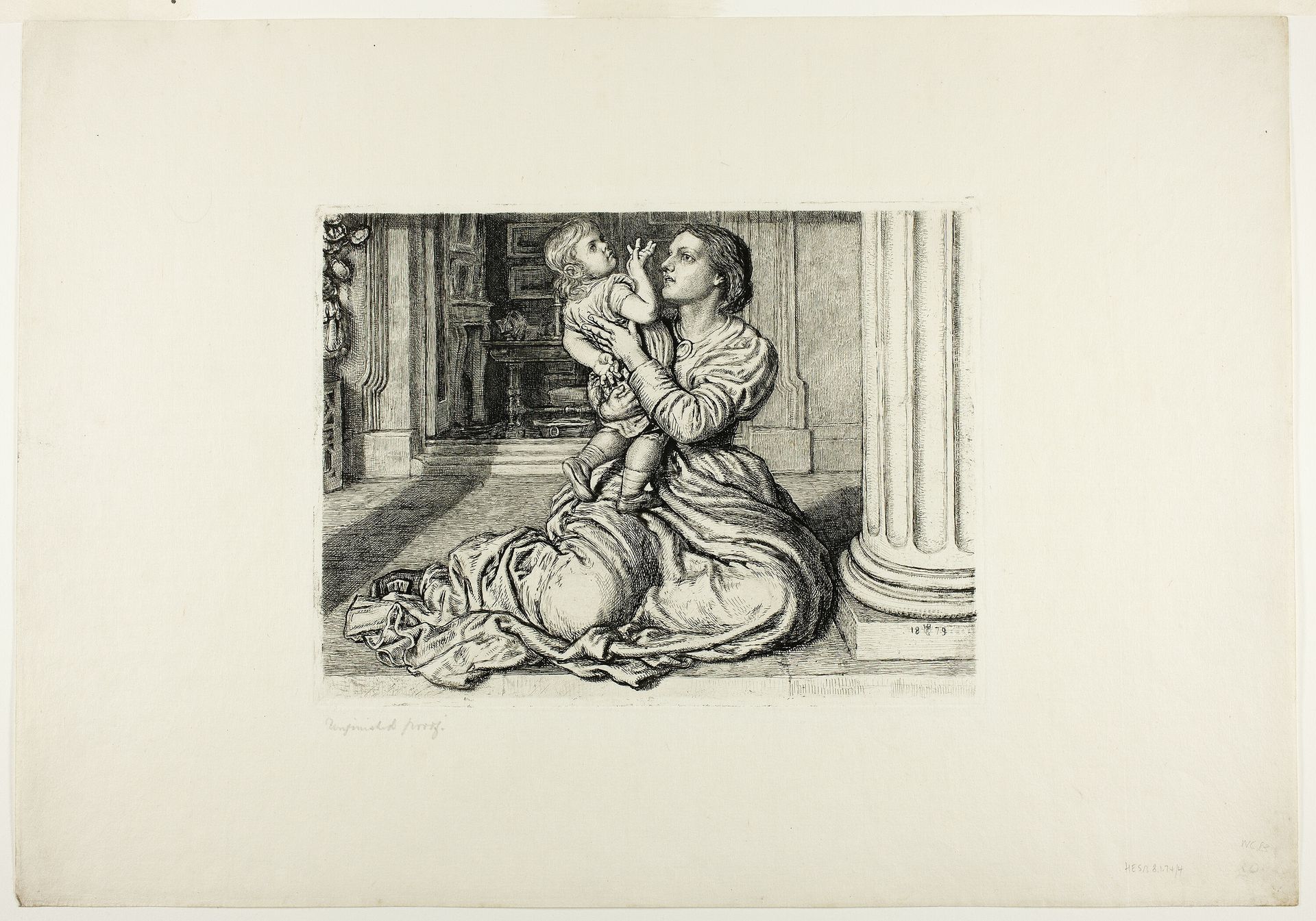 Father's Leave-Taking by William Holman Hunt