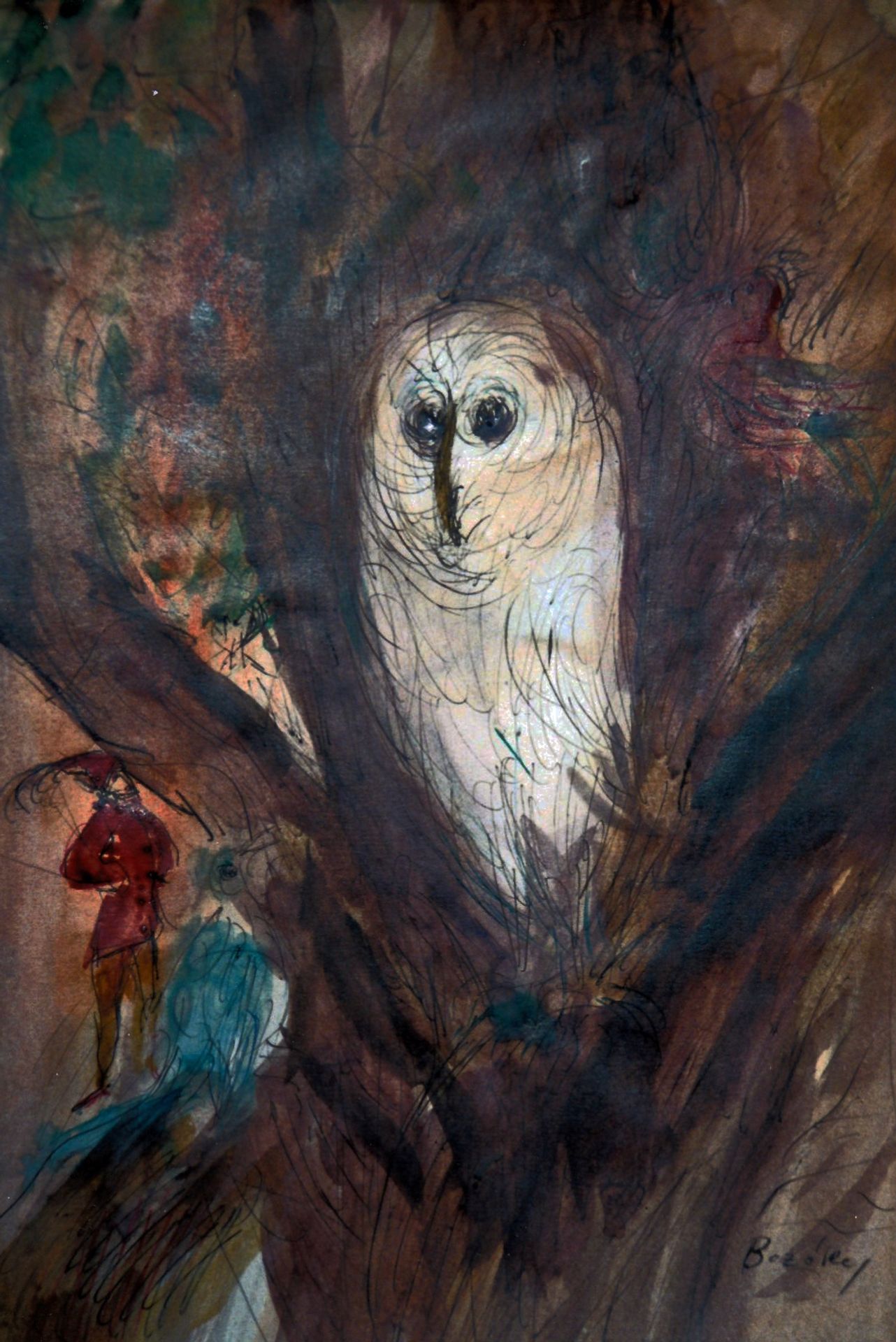 Owl by Maria Bozoky